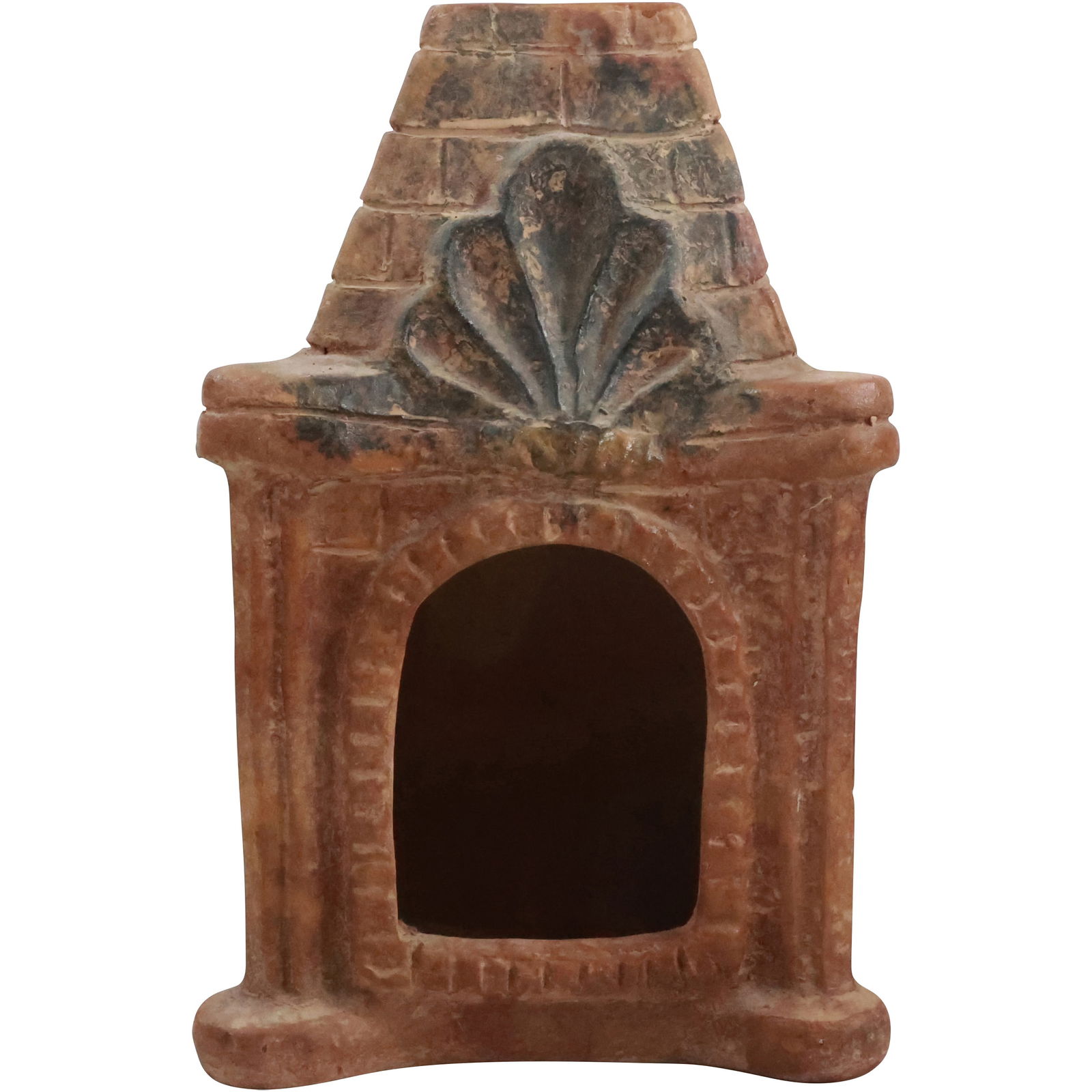 Vintage Table Top Clay Pottery Adobe Incense Burner Chiminea Oven Hand Made 18.5 in. height (1 of 20)