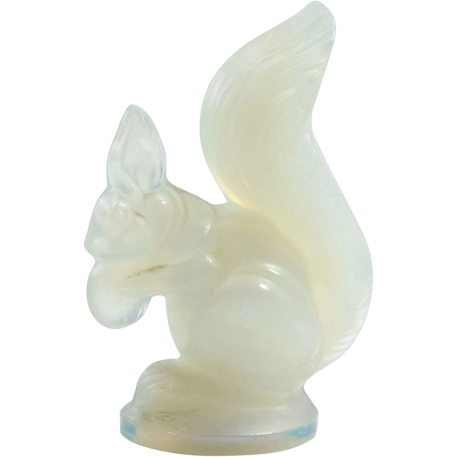 Sabino French Art Glass Opaline Squirrel holding Nut Figure Statue 3 in. height (1 of 16)