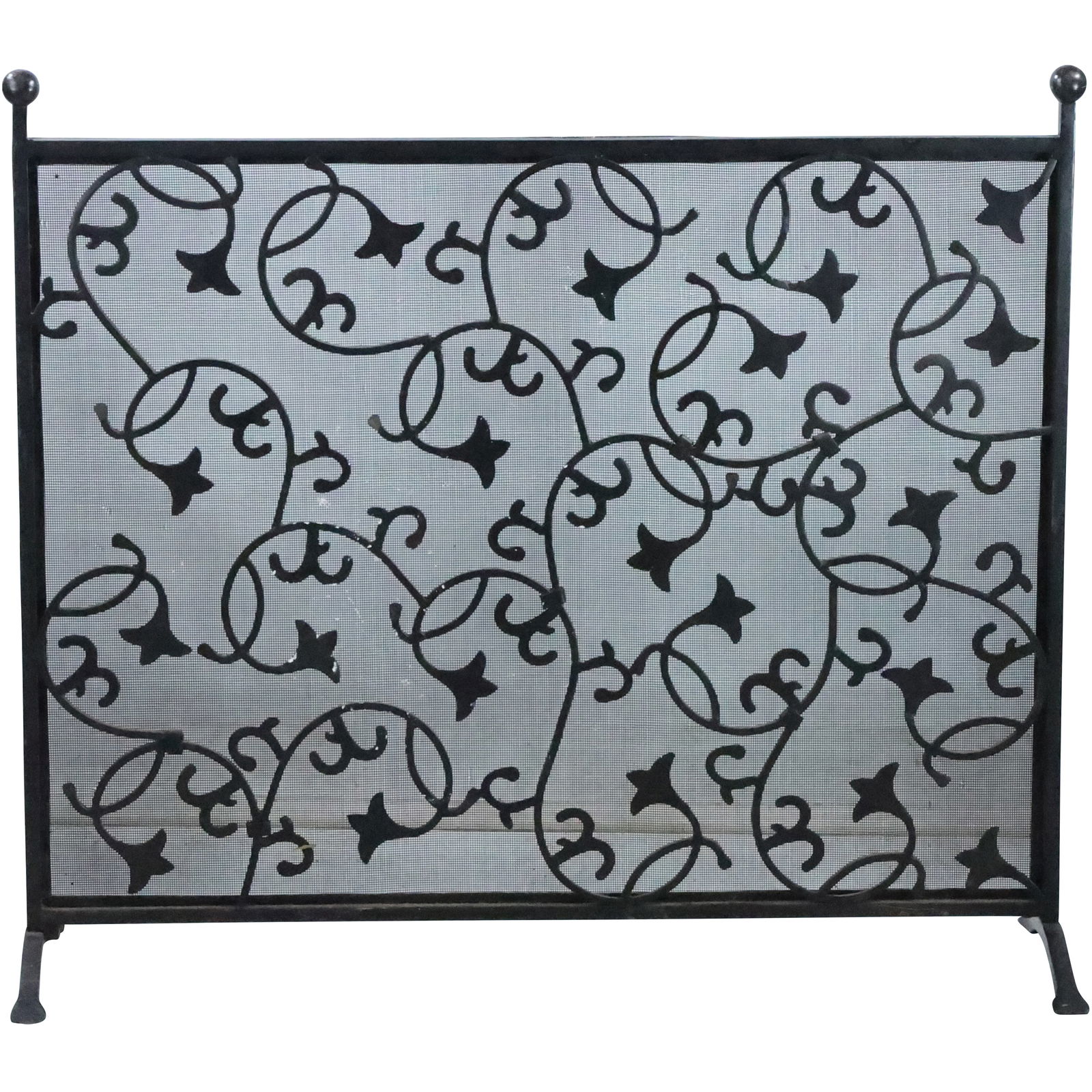 Metal Decorative Fire Place Screen 29.5 in. x 34 in. x 10.75 in. (1 of 20)