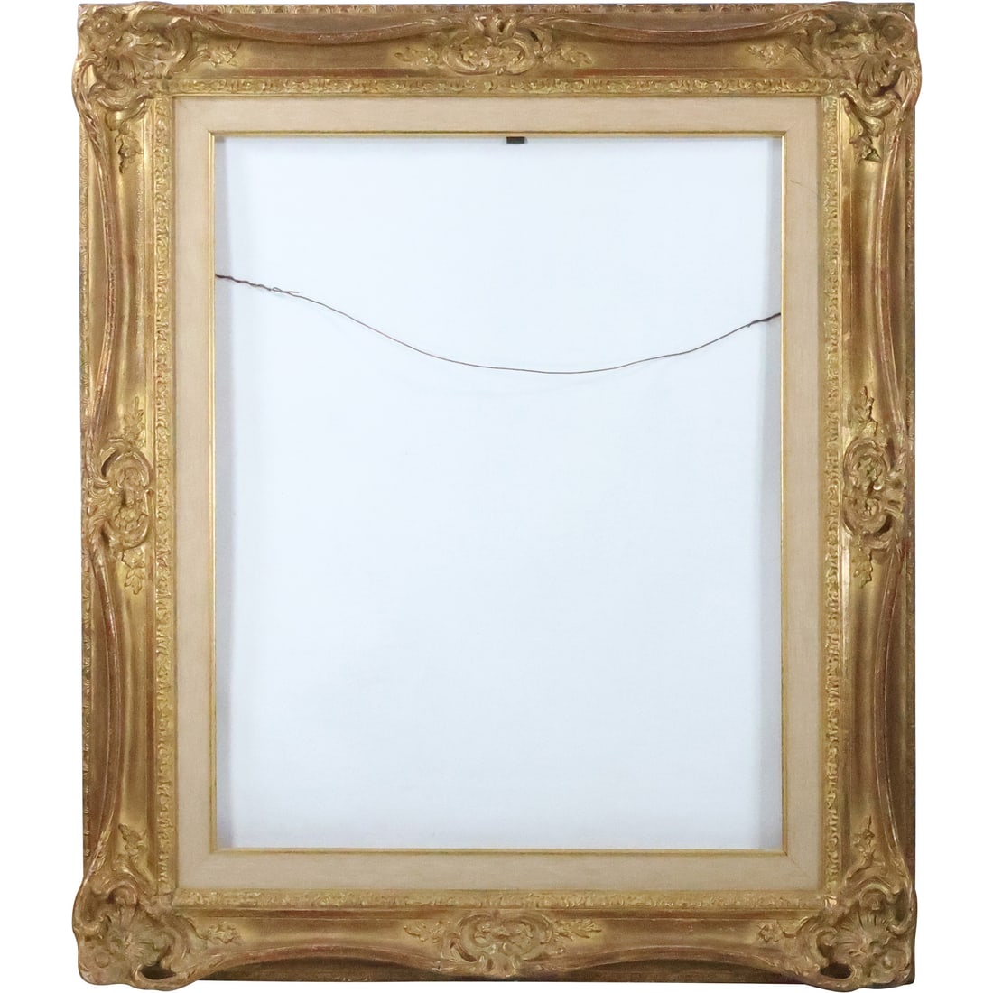Clean Gold Picture Frame with Fabric Inner Border Molding, inner size 30.25 in. x 24.25 in.: Clean Gold Picture Frame with Fabric Inner Border Molding, inner size 30.25 in. x 24.25 in. size: 30.25 x 24.25, 41 x 35 outside frame