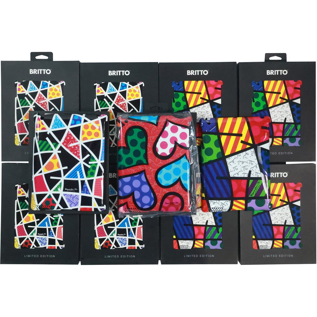 Group lot of 10 Romero Britto Ipad Iphone Cases (1 of 20)