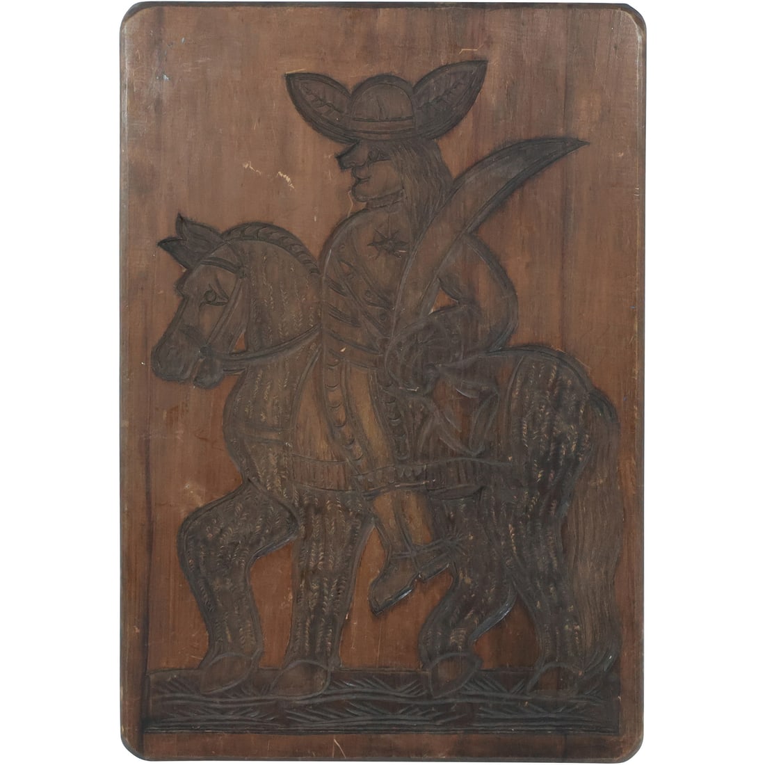 19th C. German Dutch Wood Gingerbread Cookie Mold 11 in. x 17.5 in. (1 of 15)