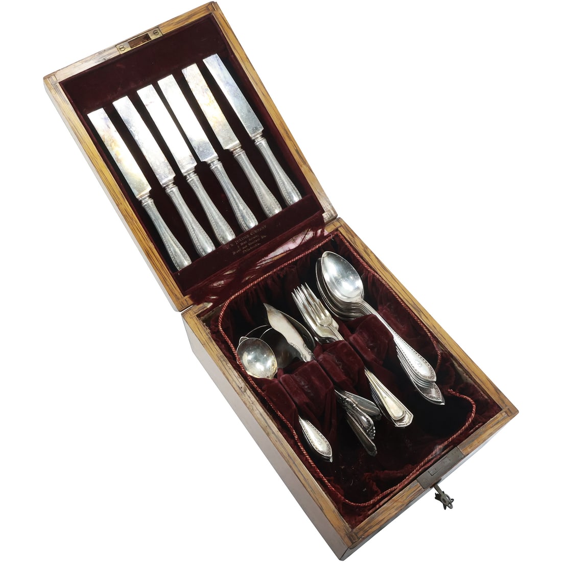 35 Pieces Community Silver Plate Flatware with Extra Serving Pieces in box (1 of 20)