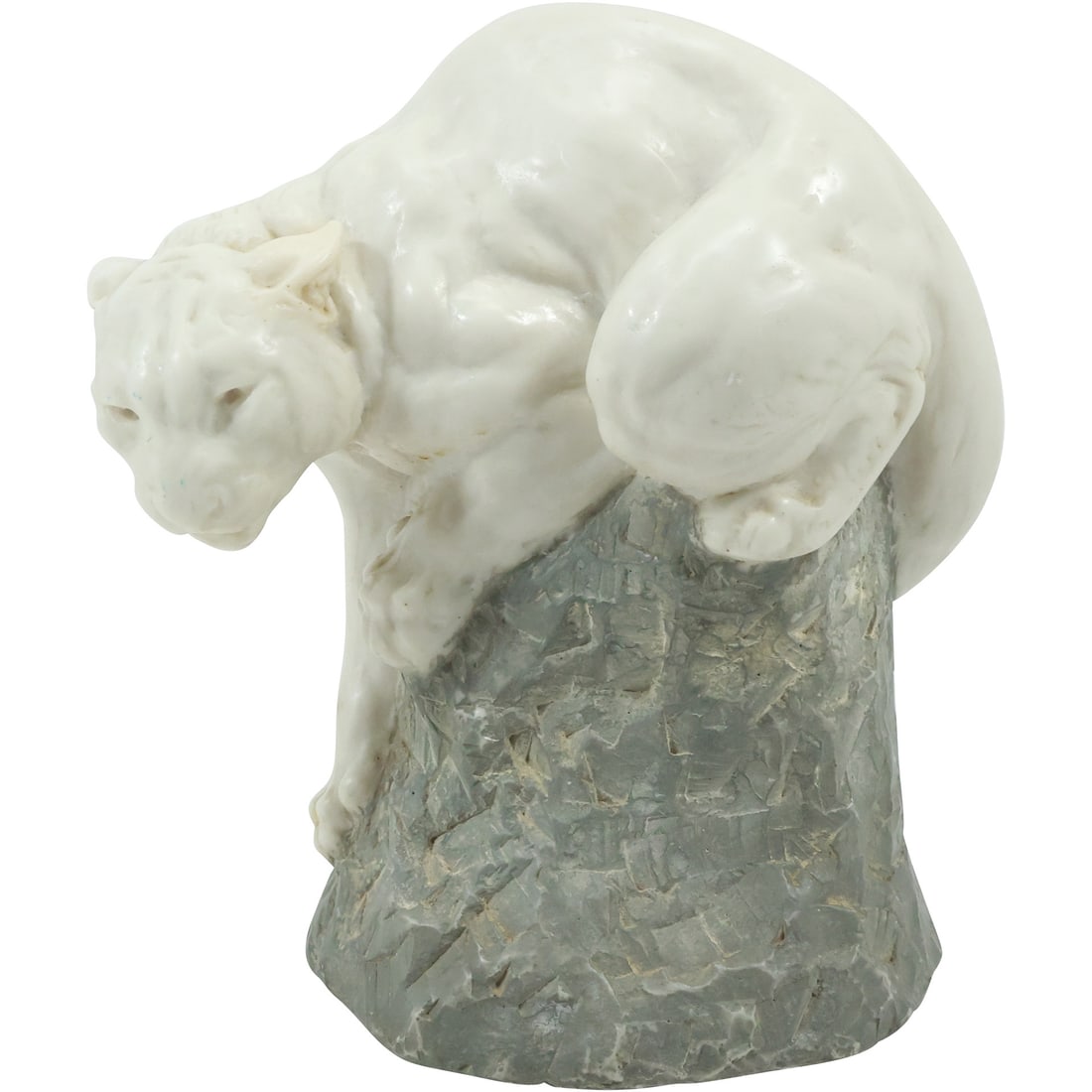 Joseph Boulton (1896-1981) Puma Cougar Sculpture 10 in. height x 8.5 in. wide: Joseph Boulton (1896-1981) Puma Cougar Sculpture size: 10x8.5