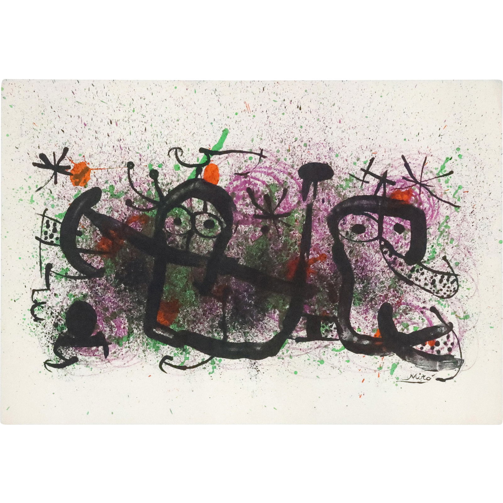 Joan Miró (1893-1983) ORIGINAL Ma de Proverbis (1 of 20)