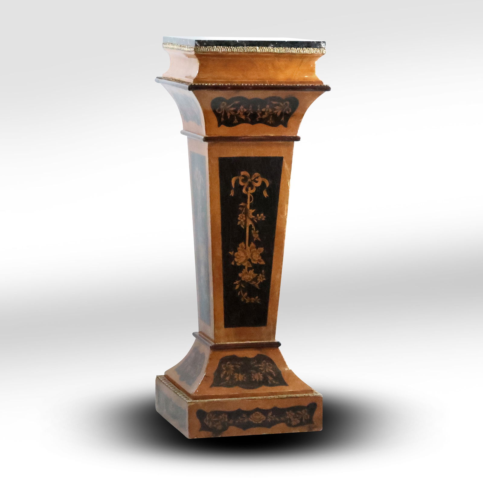 Louis Xvi Style Inlaid Pedestal (1 of 20)