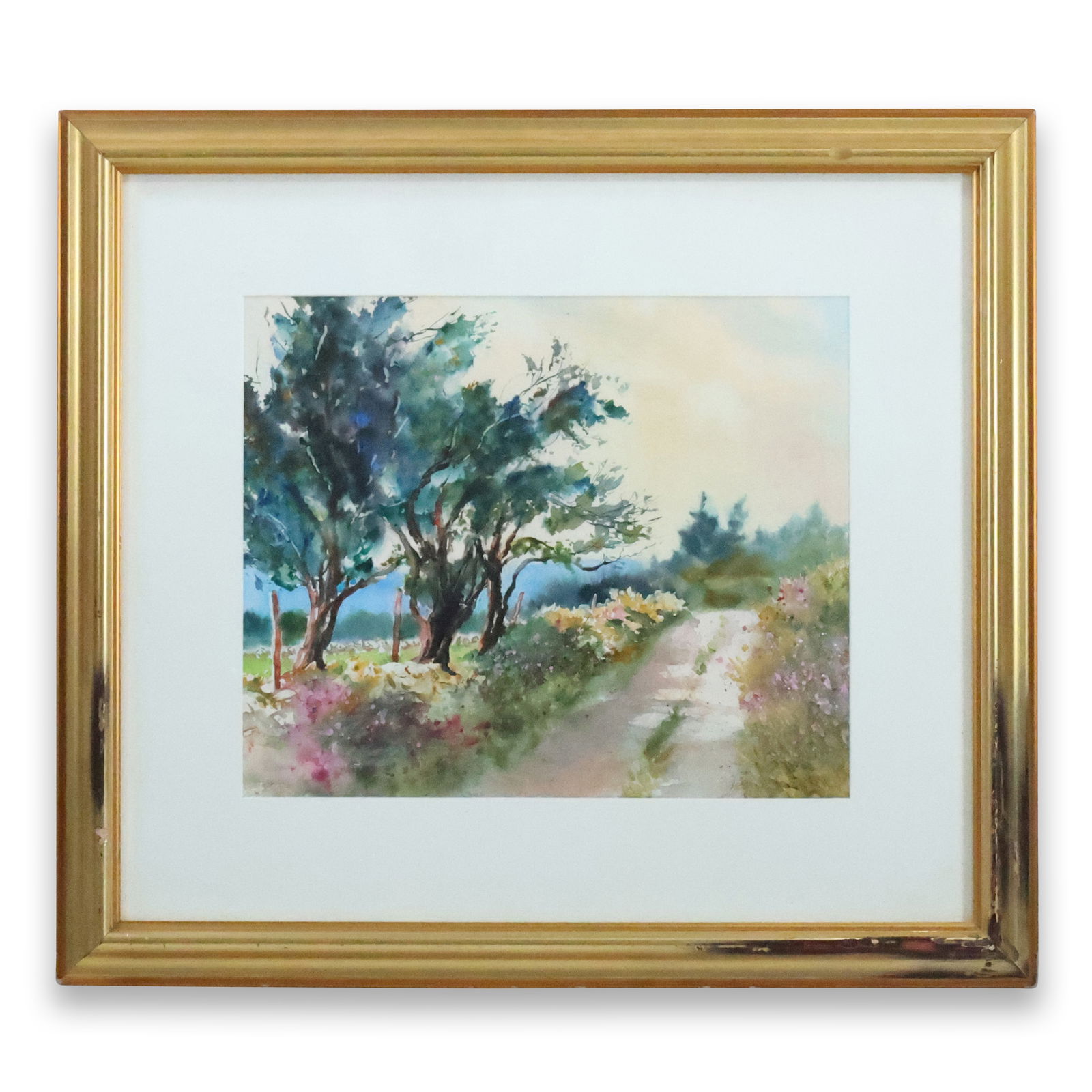 "Irish Heather" by Judy Antonelli - Watercolor Painting w/Provenance (1 of 20)