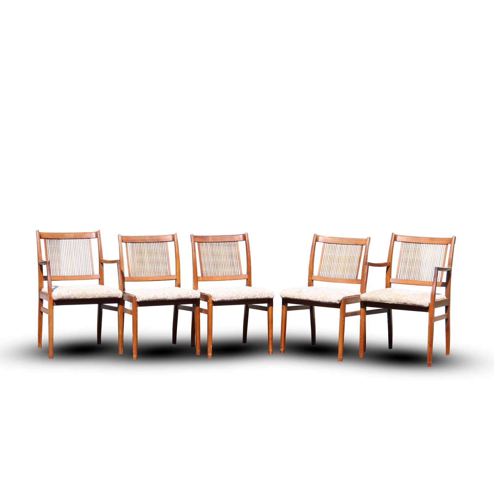 John Van Koert for Drexel Mid Century Dining Chairs - Set of 5 (1 of 19)