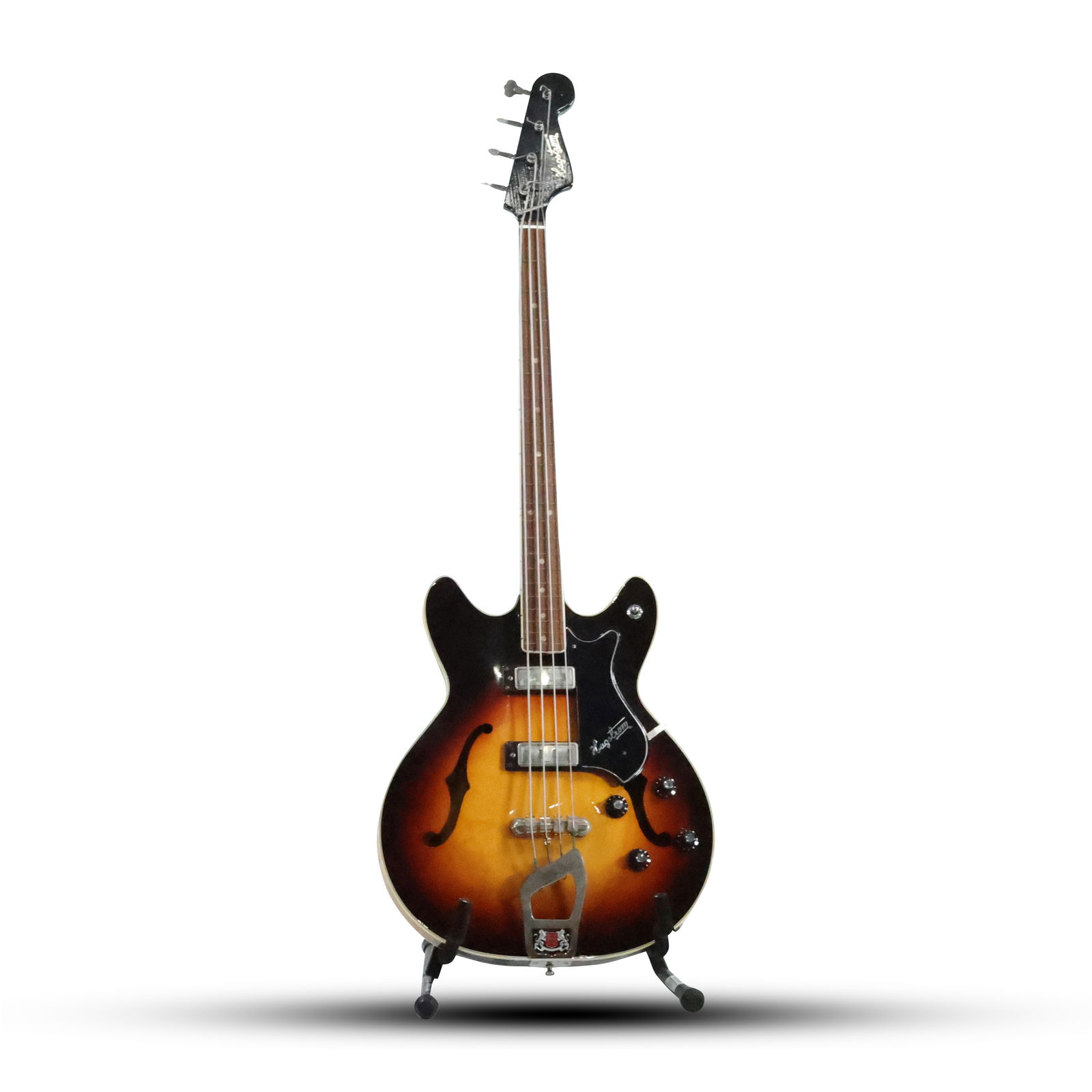 Hagstrom Concord Sunburst  Model C-1 Bass 1967 1966 Sunburst Electric Guitar serial 696713 (1 of 20)