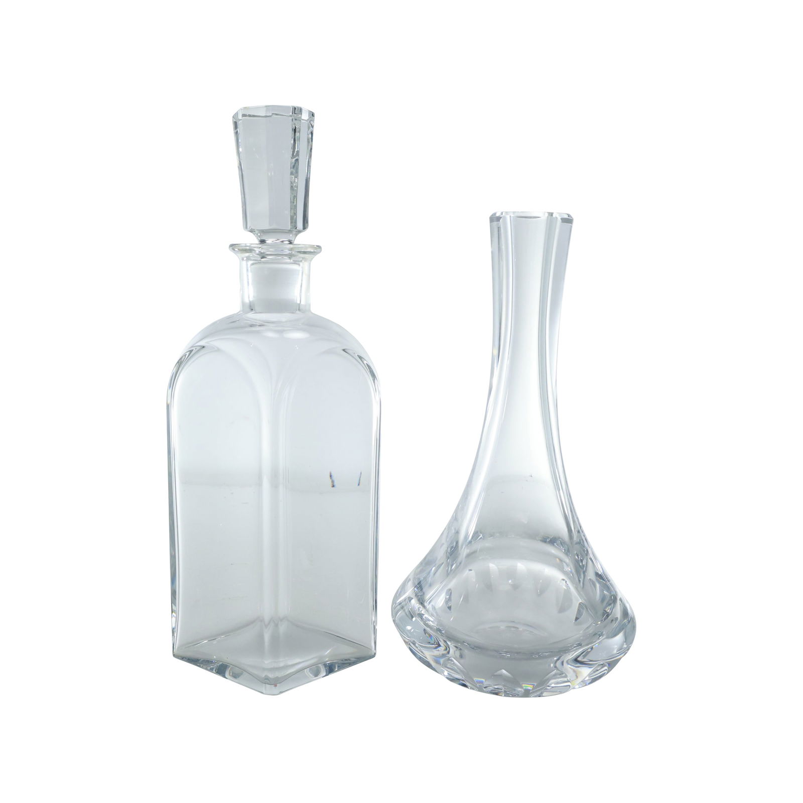 [2] Signed BACCARAT Crystal Glass Liquor Decanters (1 of 20)
