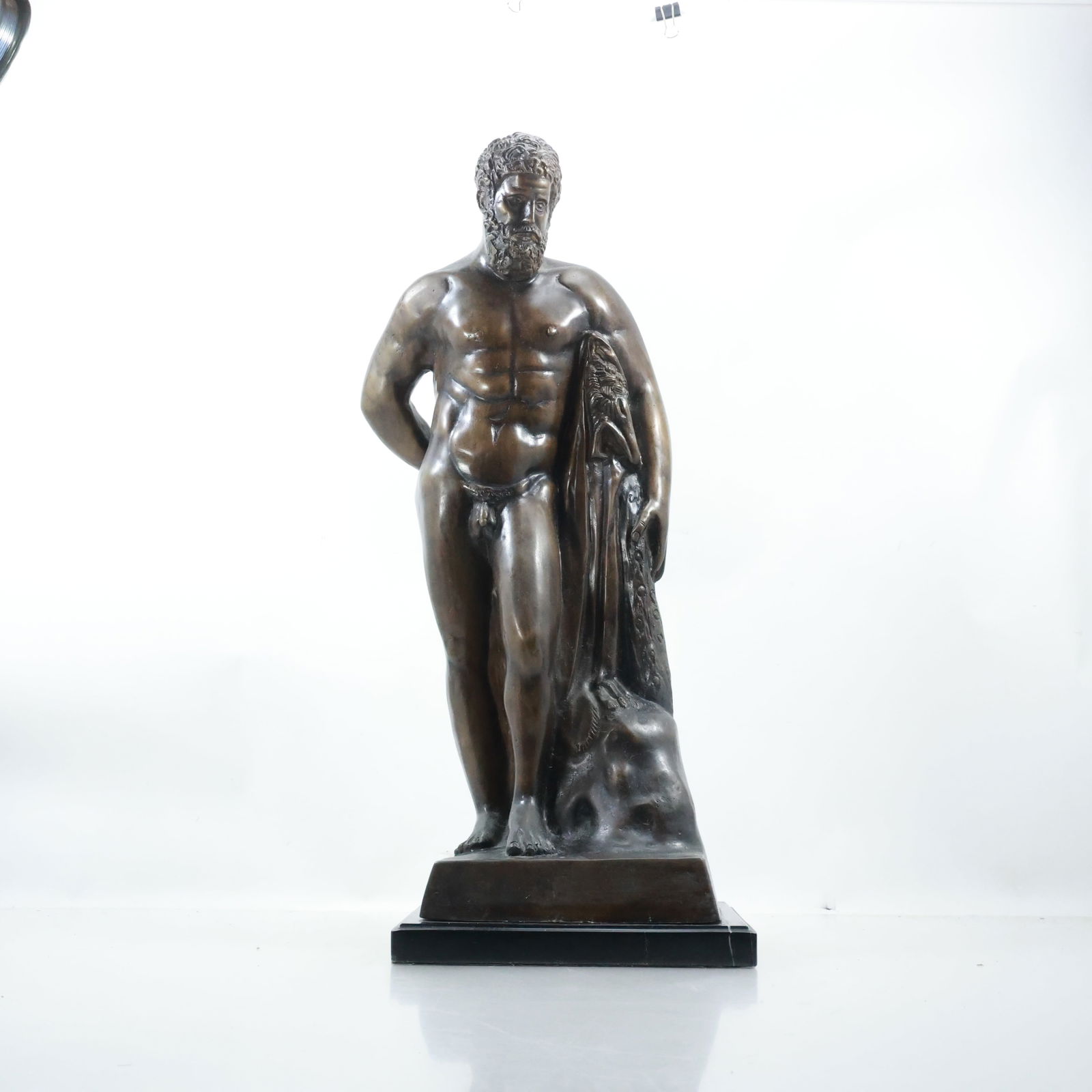 Bronze Cast Sculpture of Hercules, After Augusto Röhrich, 24 inches heigt (1 of 13)