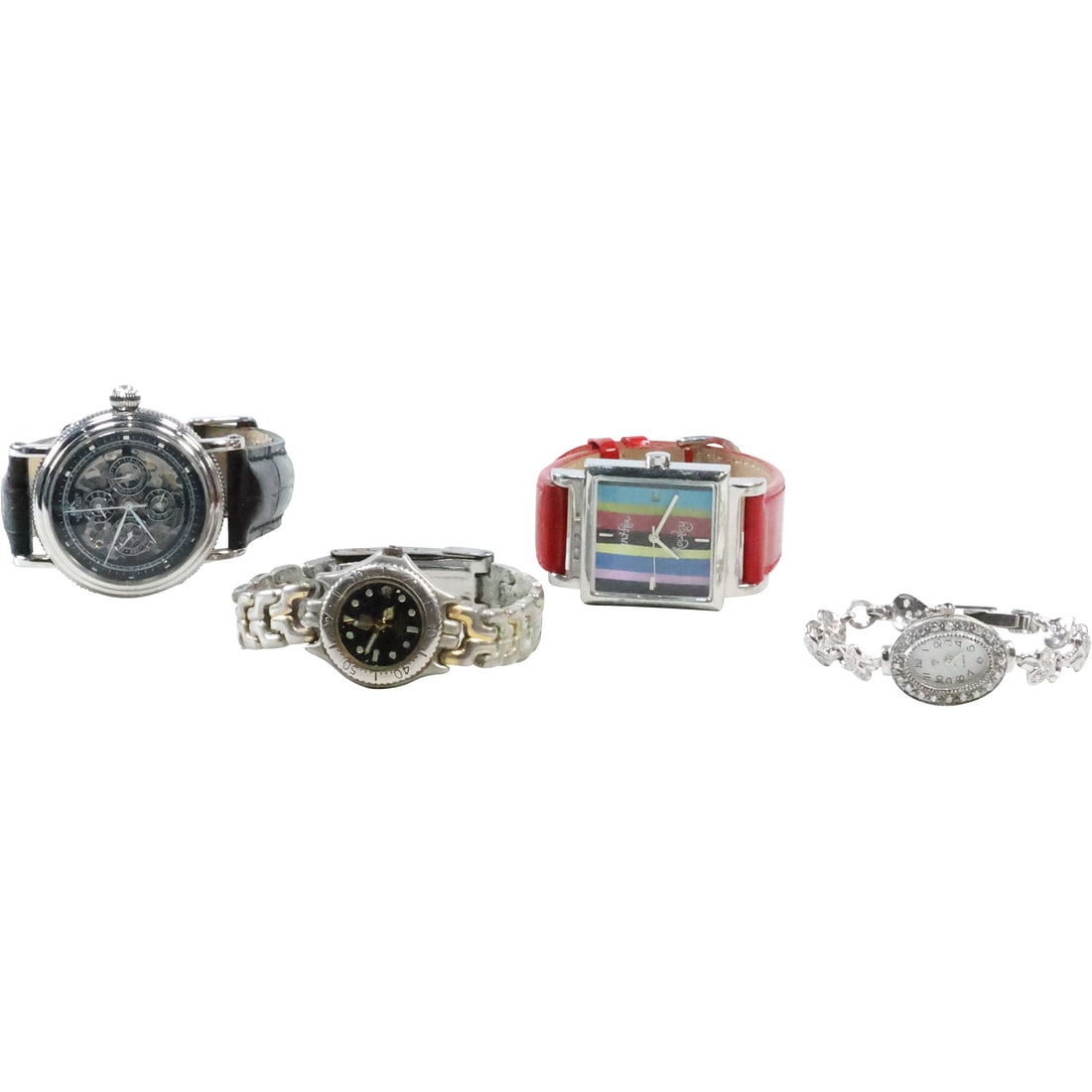 Assortment of Designer Fashion Watches: Anne Klein, Tah Heuer, Cynthia Rowley, Diamond Watch CZ (1 of 20)