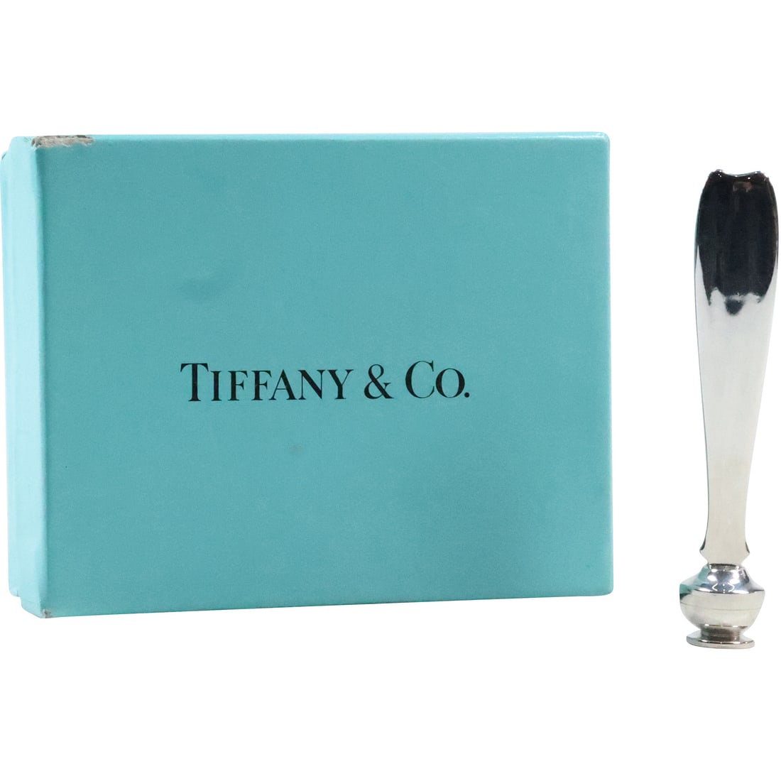 Tiffany & Co Sterling Silver Telephone Dialer 3 in. x 1/2 in. with Box: Tiffany & Co Sterling Silver Telephone Dialer 3 in. x 1/2 in. with Box