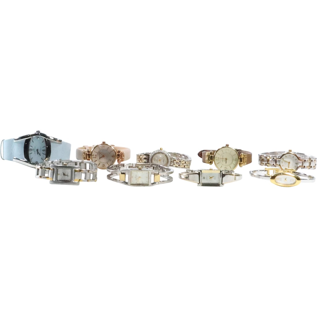 9 Anne Klein Wristwatches: Y121#; 753H; Y121E; 10/4191; 732S; 775H; &121E; 753H; 753H: 9 Anne Klein Wristwatches: Y121#; 753H; Y121E; 10/4191; 732S; 775H; &121E; 753H; 753H