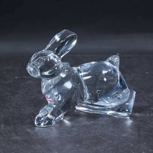 Baccarat France Crystal Walking Zodiac Rabbit Lapin Figure Statue 3 In ...
