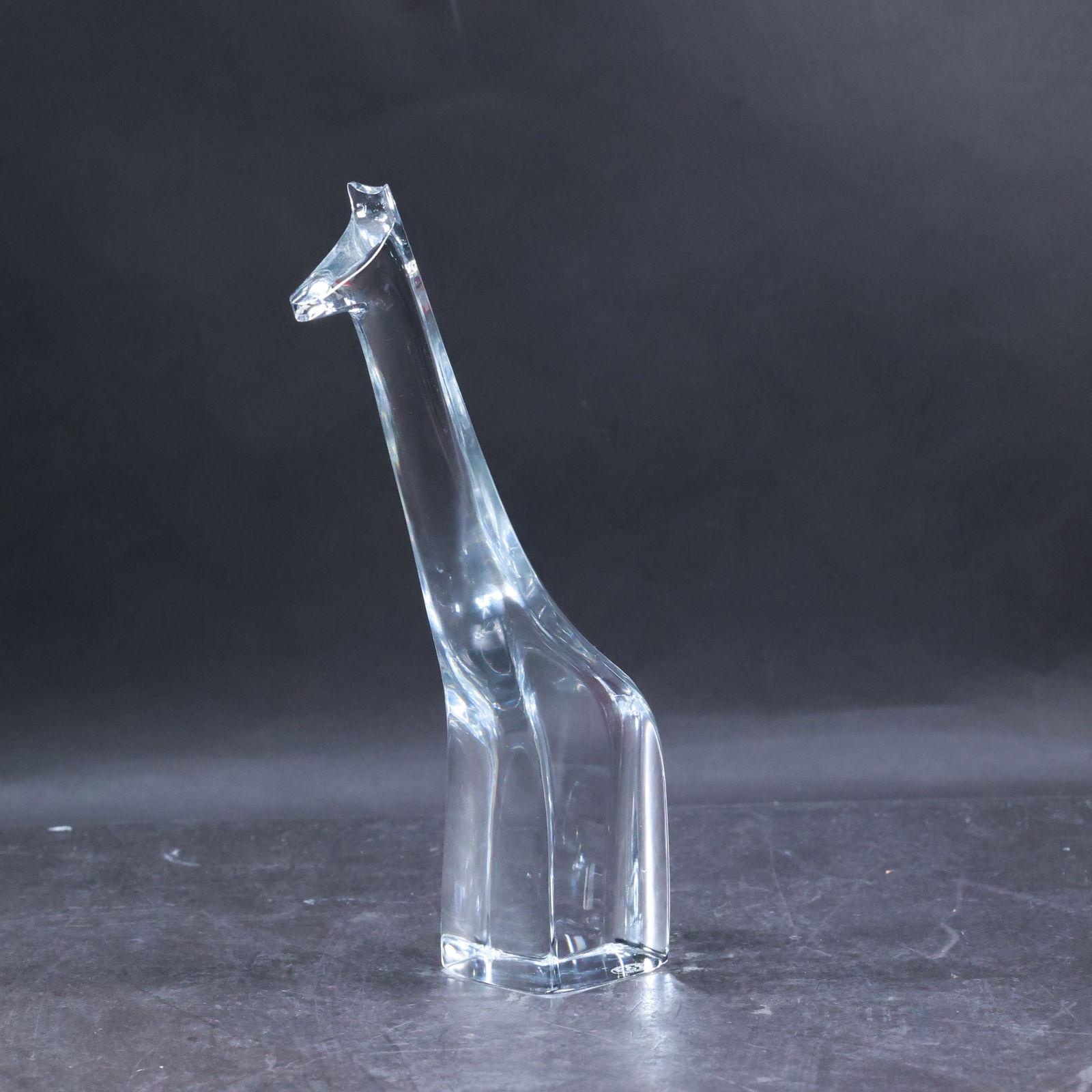 Baccarat Loet Vanderveen France Crystal Glass Giraffe Sculpture 7 in. height x 4 in. wide (1 of 16)