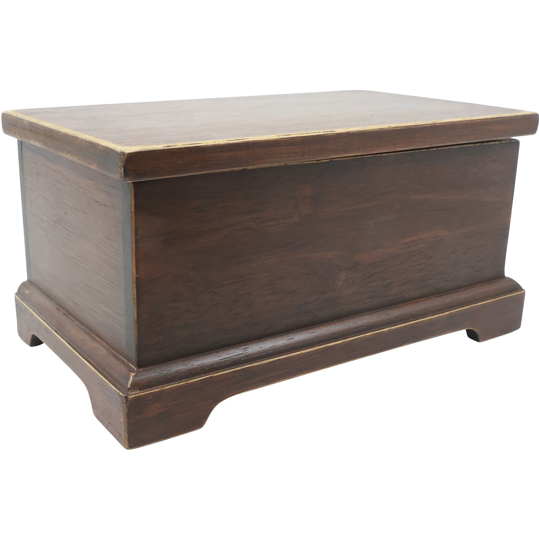 6 Board Country Chippendale Style Hope Chest Box 5.5 in. x 10.5 in. x 6.25 in. (1 of 19)