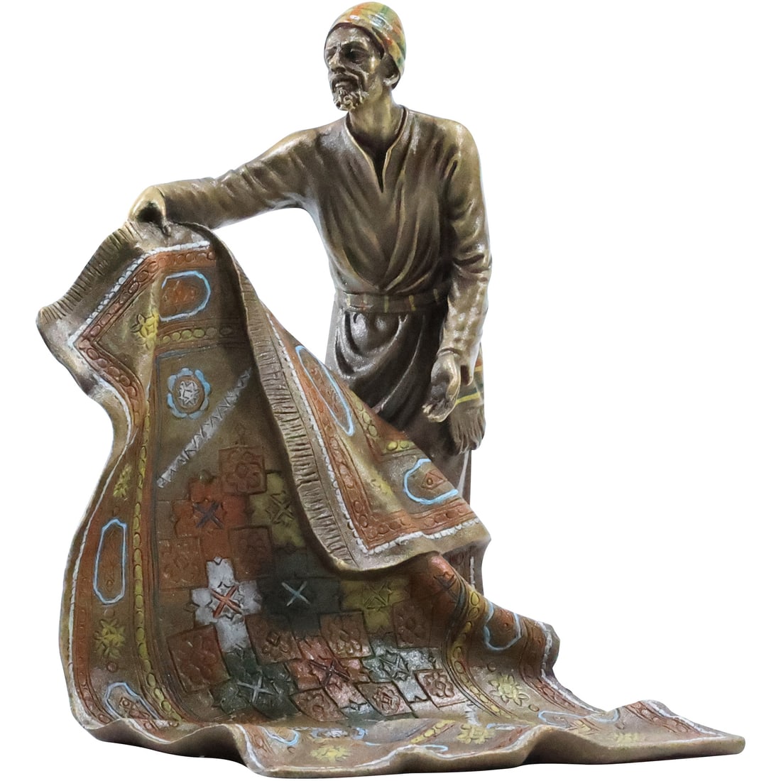 after Bergman Austrian Bronze Arab Rug Merchant (1 of 20)
