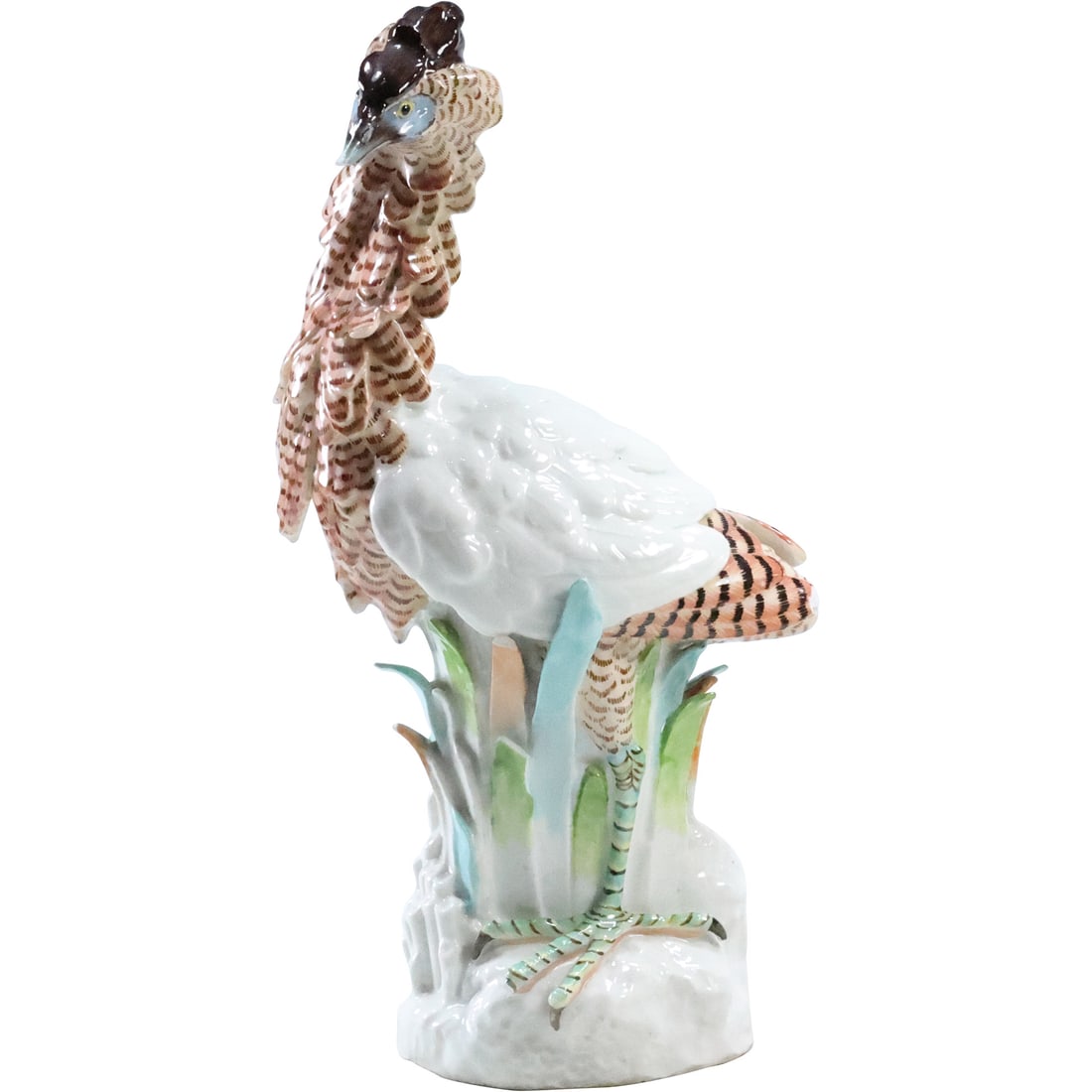 Mottahedeh Italian Porcelain Exotic Bird Figure Statue 14 inches height x 7 in. x 5 in. (1 of 20)