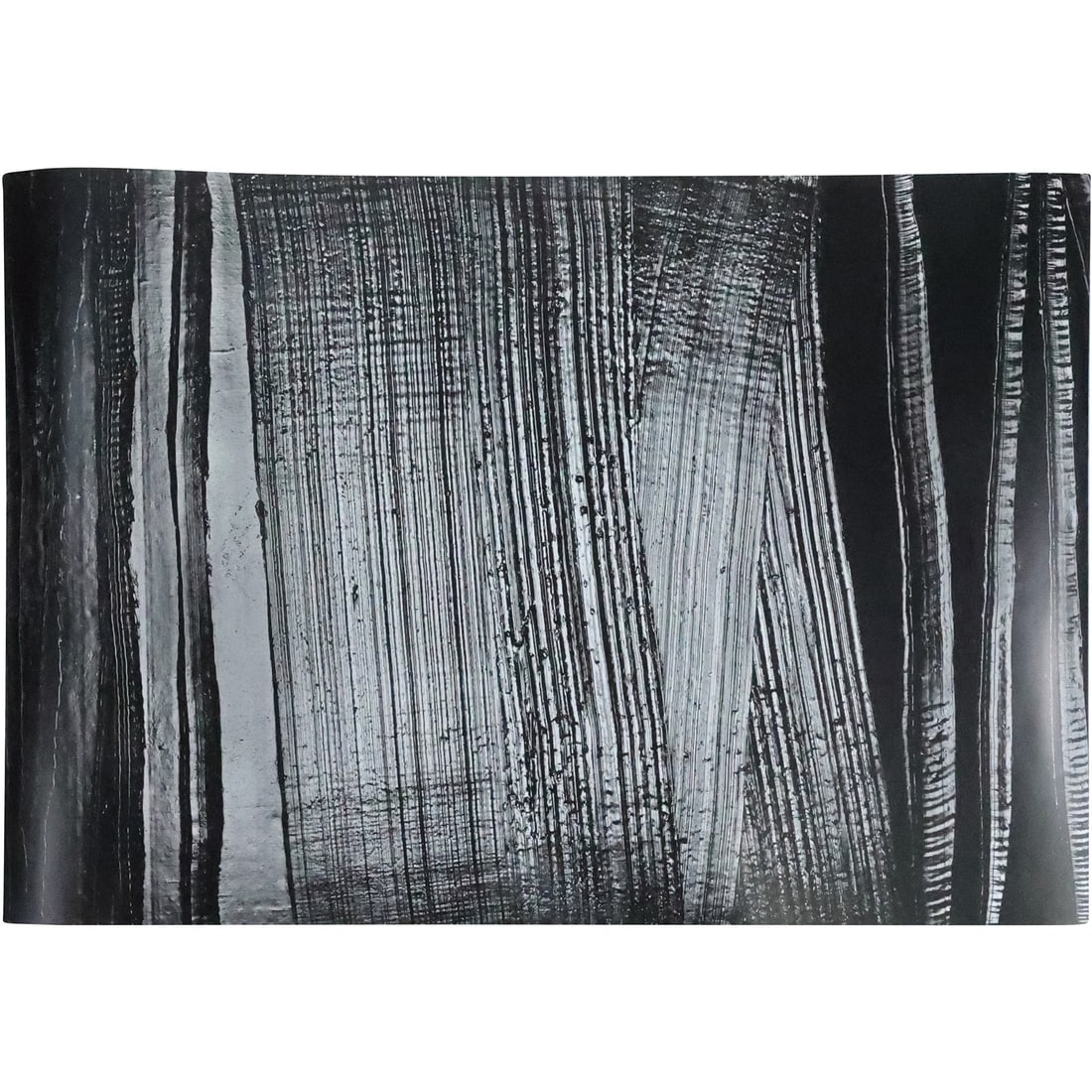 Hans Hartung , Black and White Abstract Lithograph, Unsigned 23.5 in. x 34.5 in. (1 of 20)