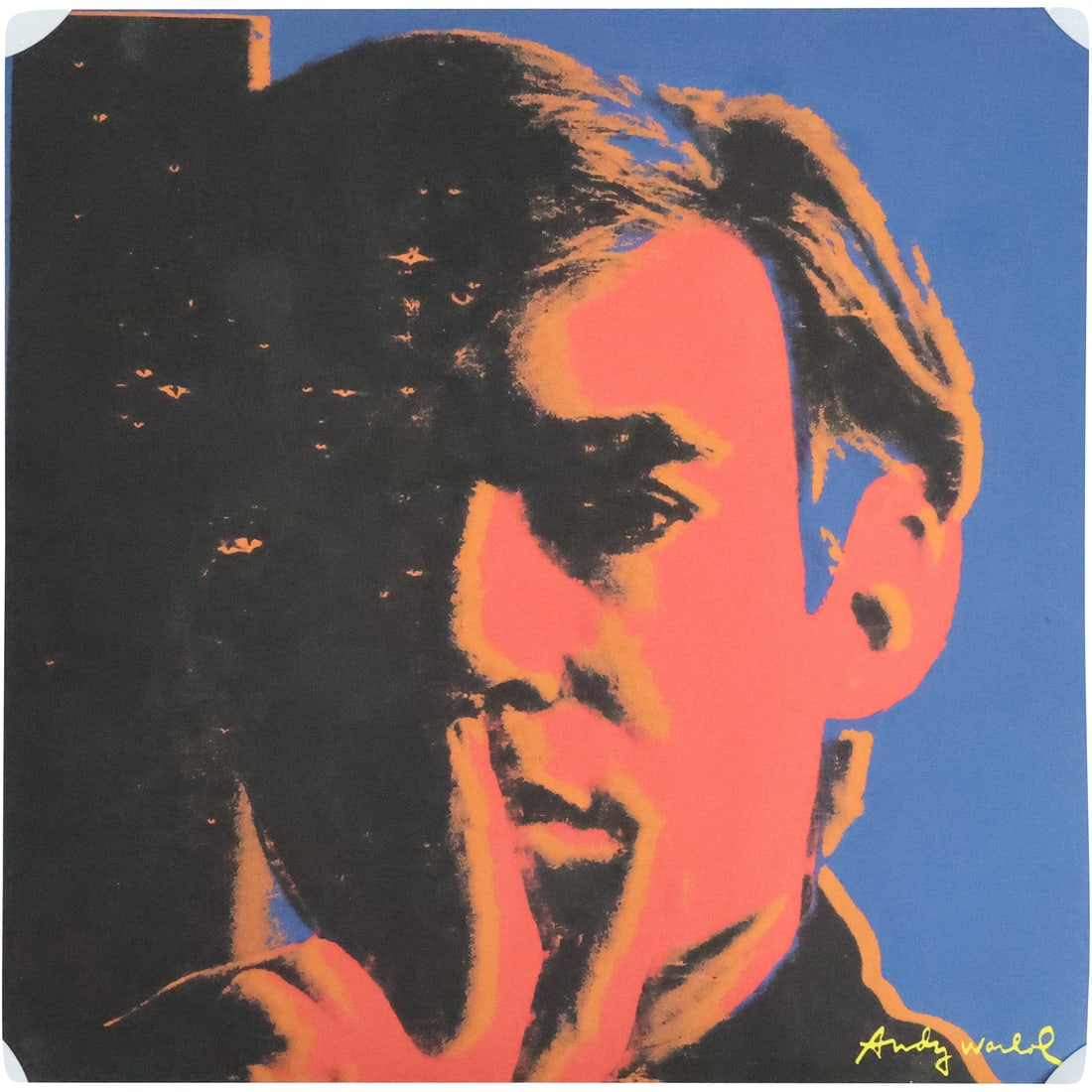 Andy Warhol Self Portrait Lithograph, Signed in Plate 23.5 in. x 23.5 in. (1 of 20)