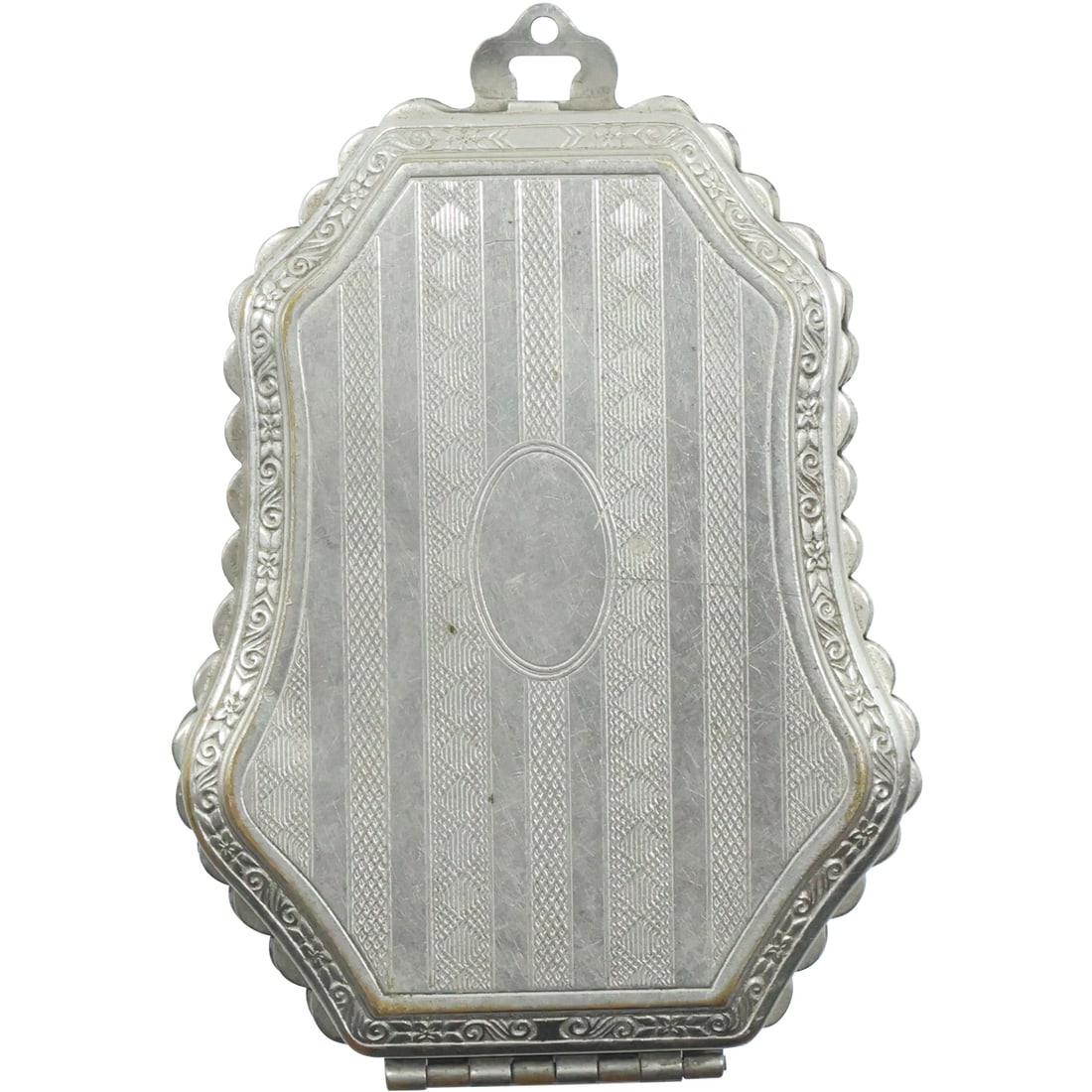 Victorian Silver Compact Case 3 1/4 in. x 2 1/4 in. (1 of 20)