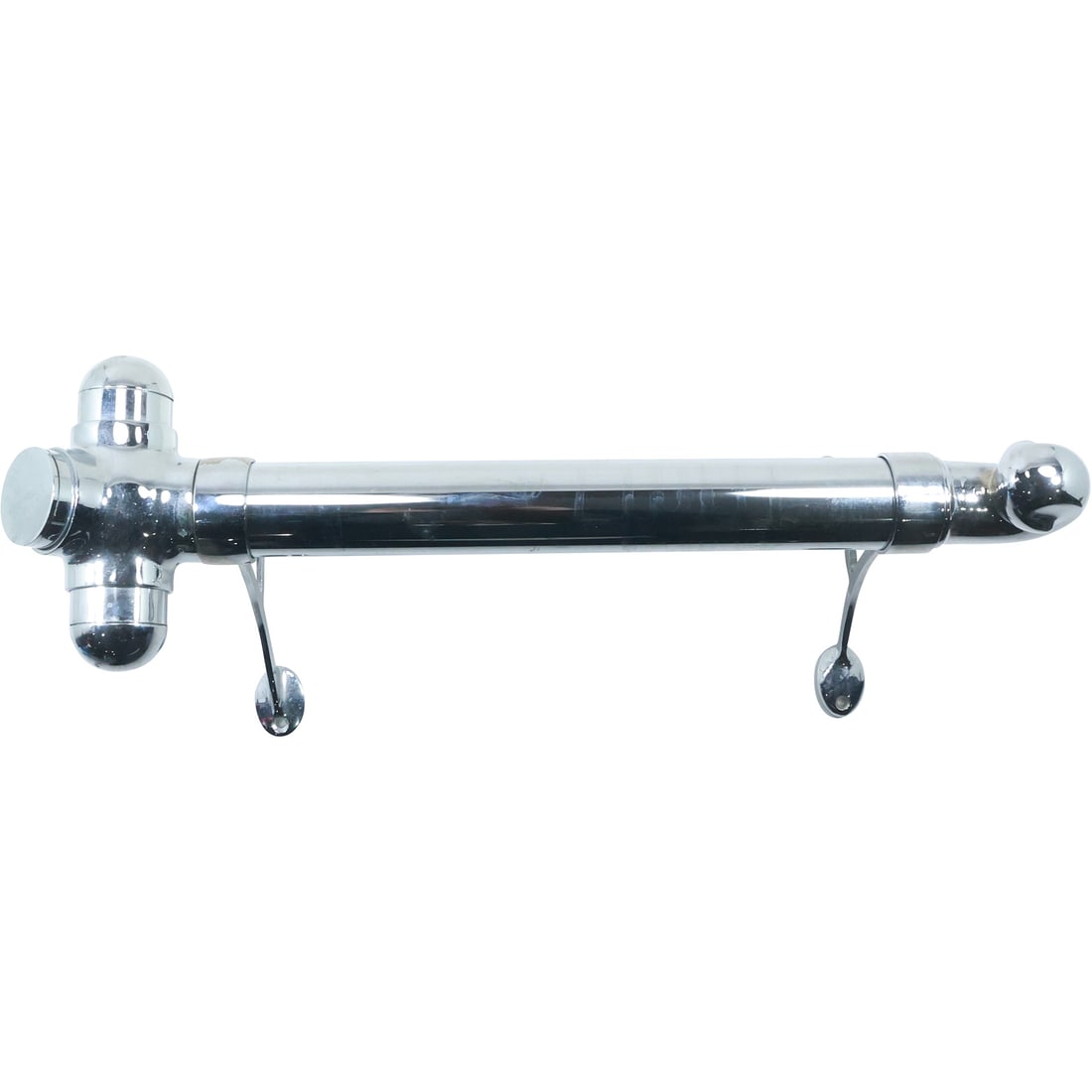 Industrial Chrome Wall Mount Towel Bar 22.5 in. length x 7.75 in. wide (1 of 20)