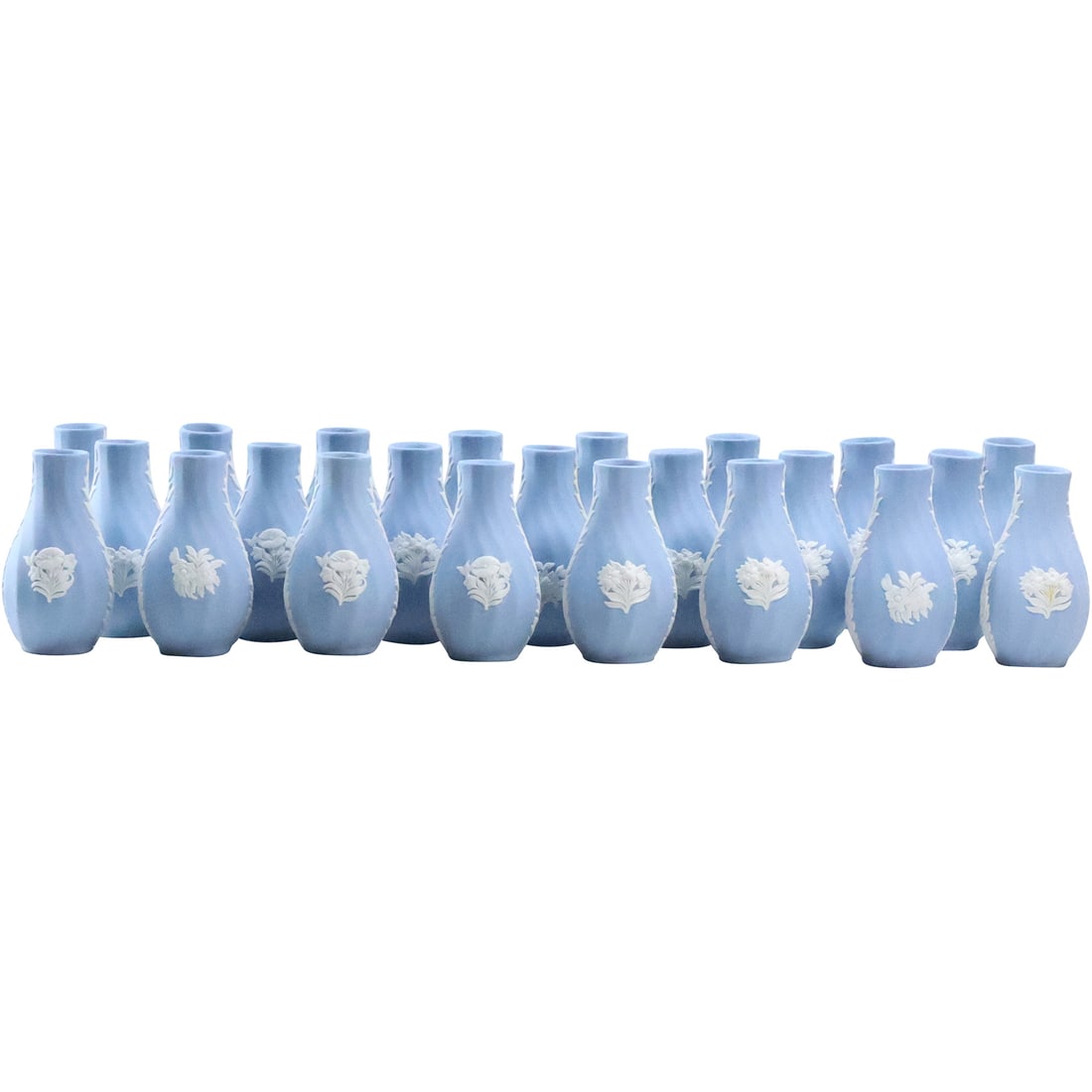 23 Matching WEDGWOOD Table Top Bud Vases with individual boxes included (1 of 20)