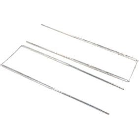 2 Pair Sterling Silver Chop Sticks 9 in. length x 1/4 in. , weighs 123 grams total