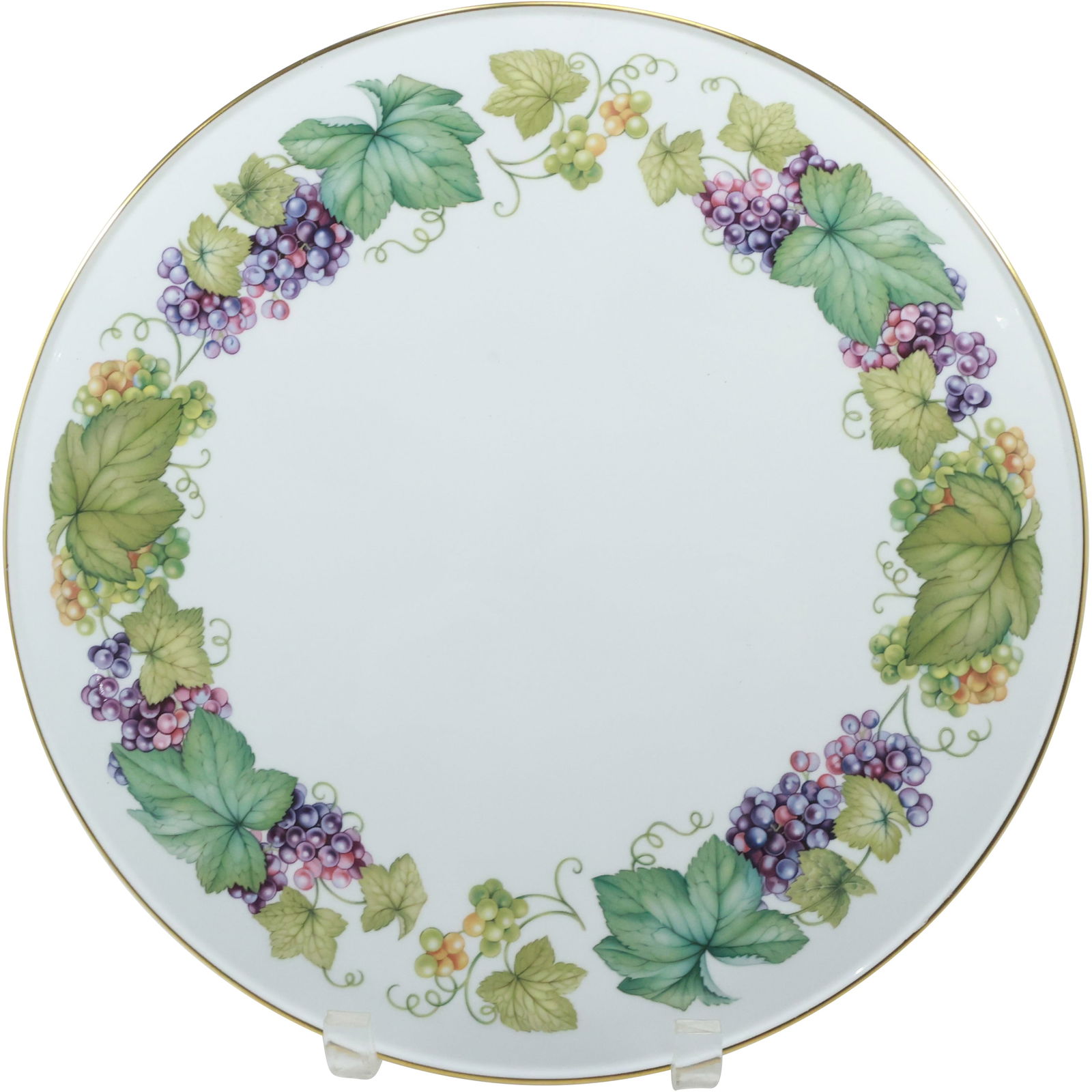 Royal Worcester "Vine Harvest" Fine Porcelain 12 in. Round Platter in Presentation Box (1 of 20)