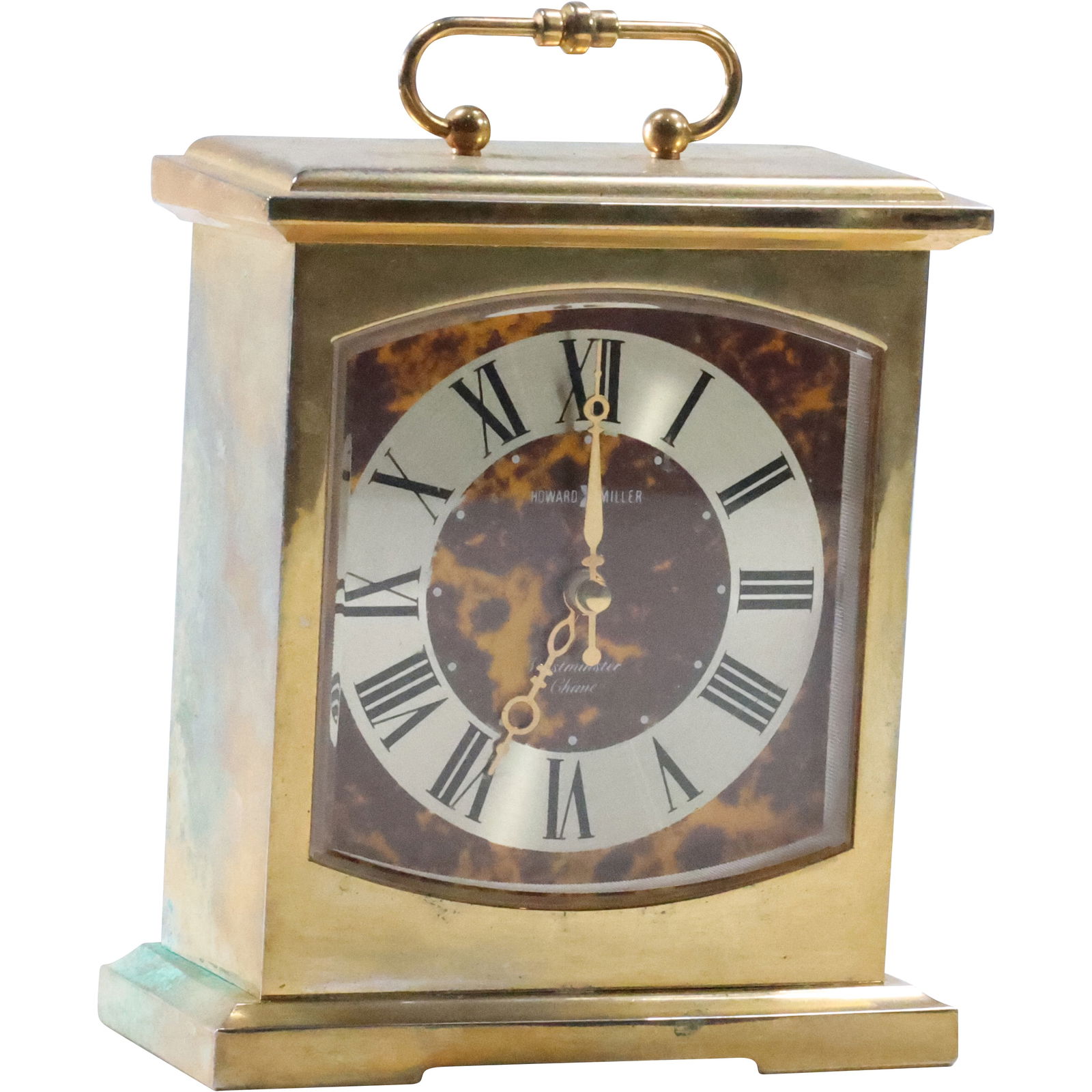 Howard Miller Brass Desk Clock - Battery Operated (1 of 16)