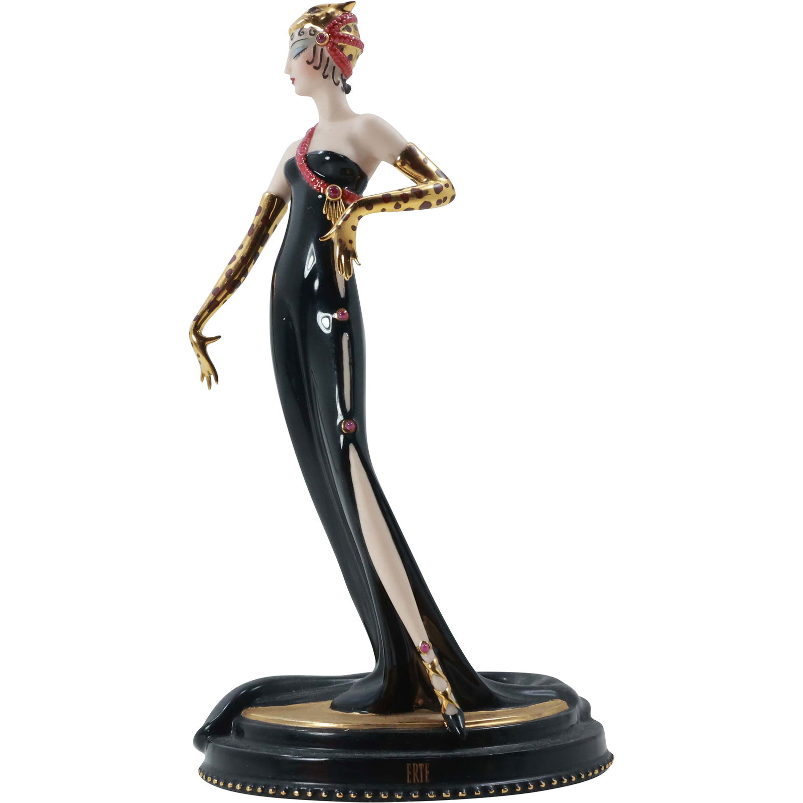 Ocelot, The Franklin Mint House Of Erte Figurine
