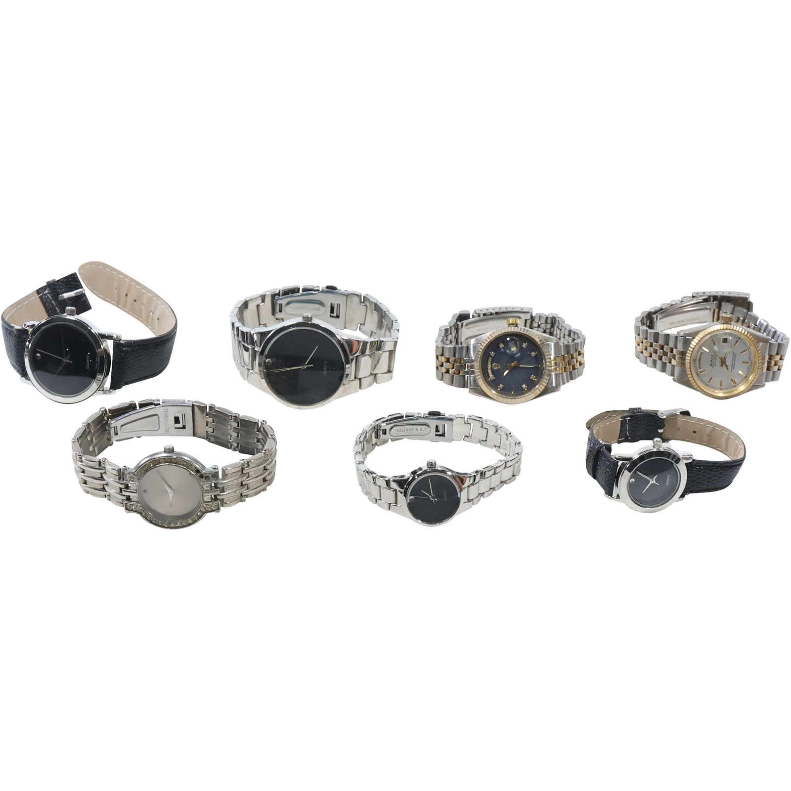 Group Lot of 7 Assorted Novelty Wristwatches - Variety (1 of 16)