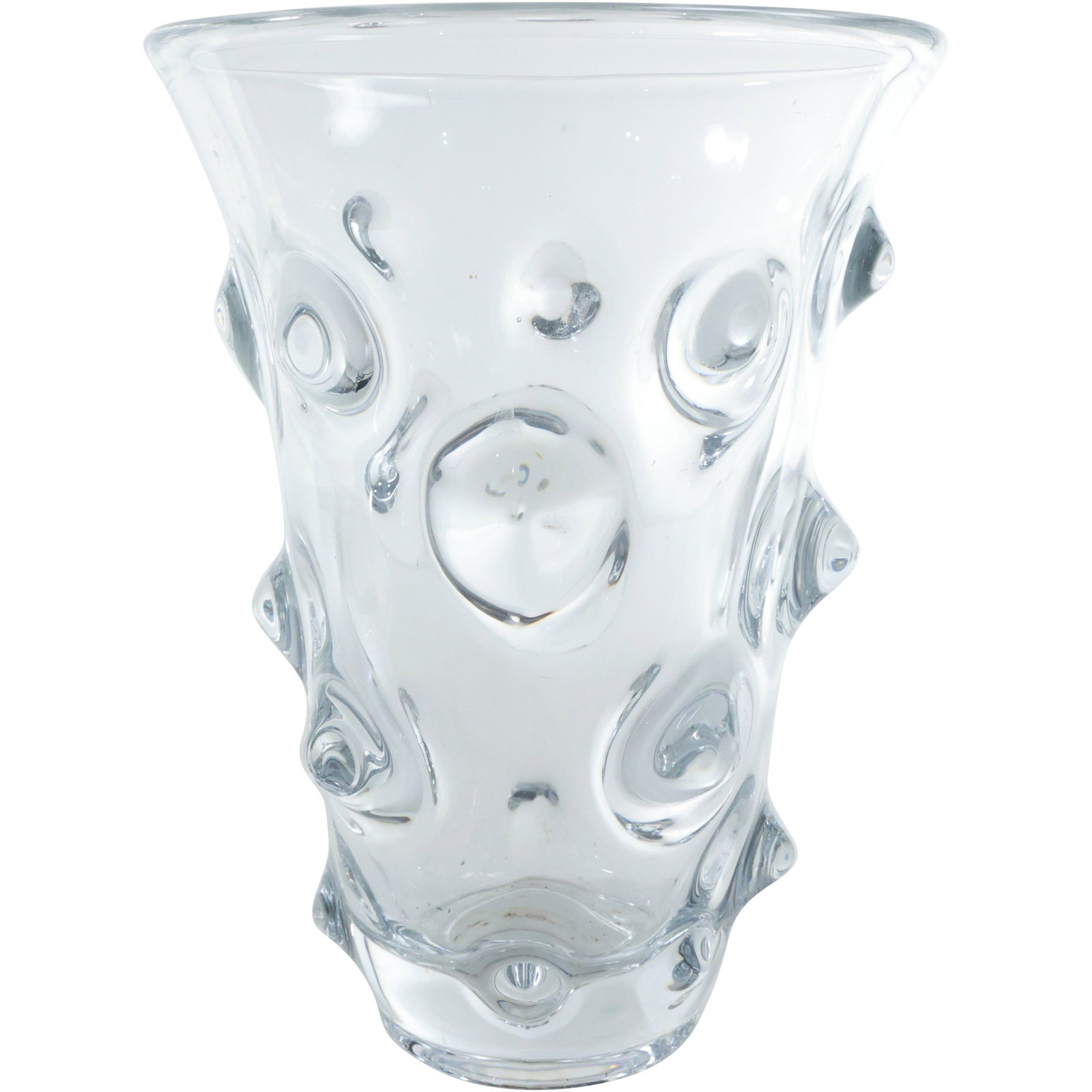 Barovier & Toso Murano Art Glass Mugnoni Vase circa 1930s, 8.25 inches height x 6 in. wide: Barovier & Toso Murano Art Glass Mugnoni Vase circa 1930s, 8.25 inches height x 6 in. wide. size: 8.25x6 shelf: A