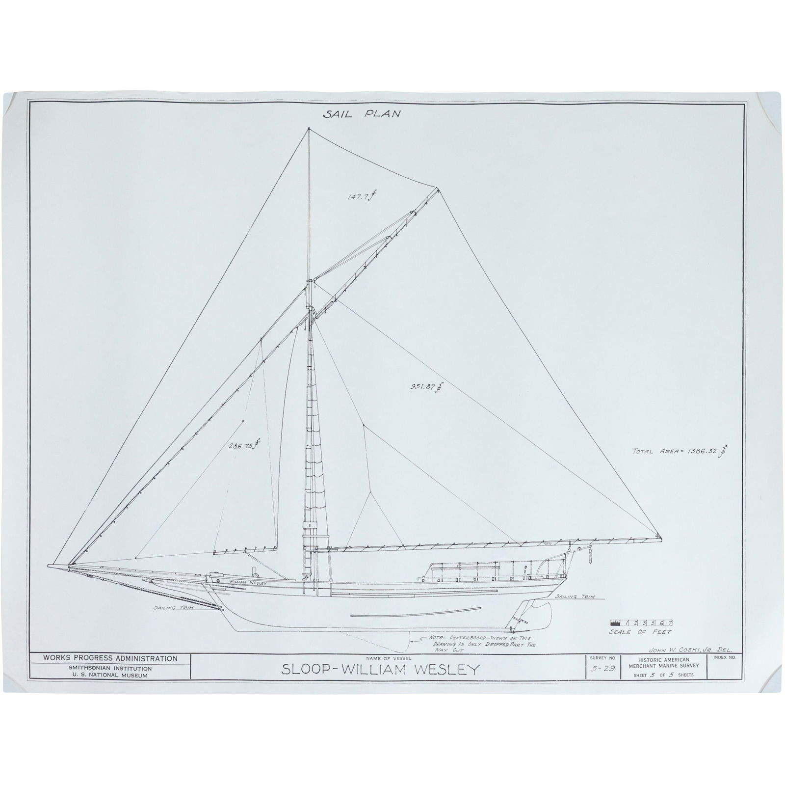 [3] Assorted  Architectural Renderings Making of a Boat 17 in. x 22 in. (1 of 18)