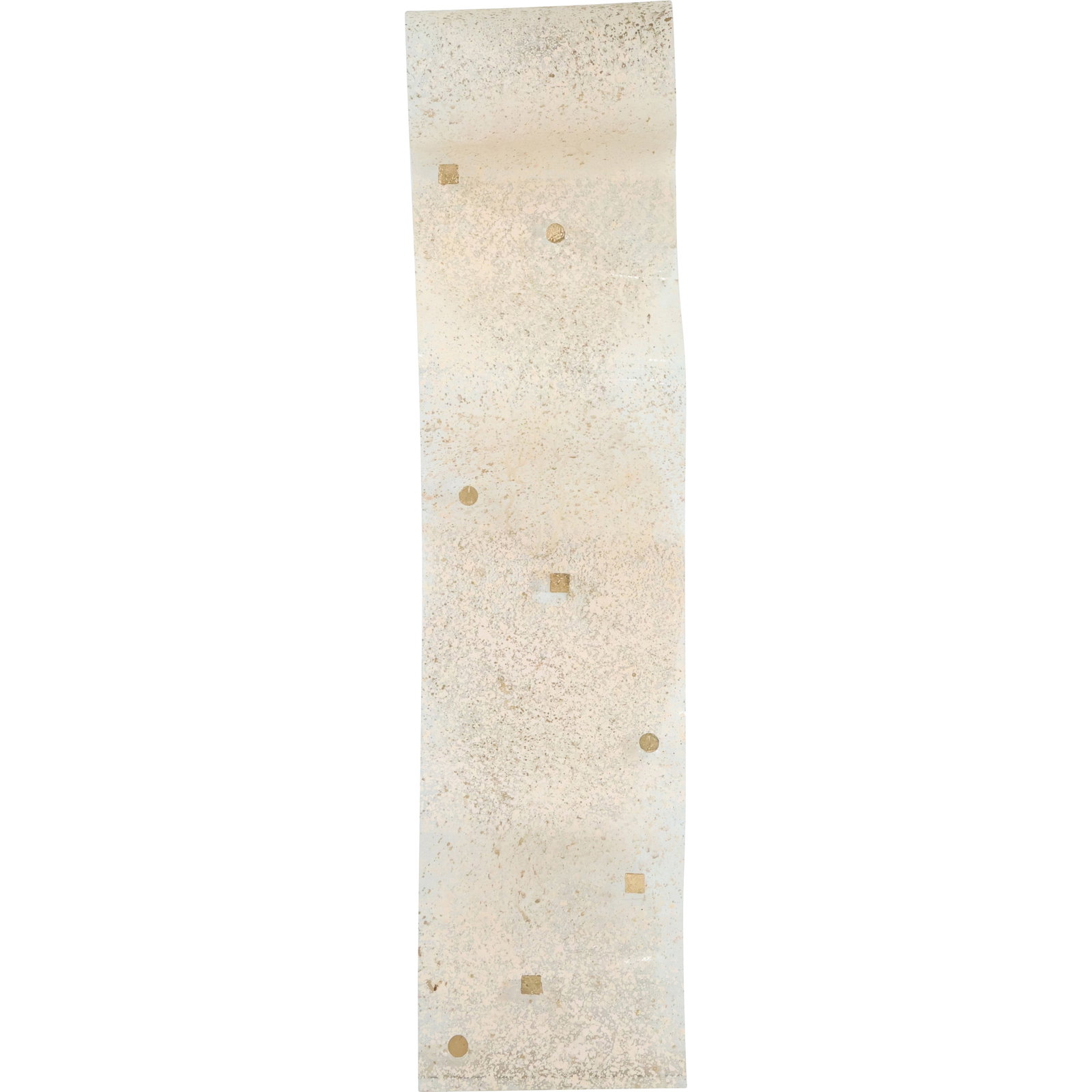 Mid-Century Modern Lucite "Ribbon" Wall Mount Sculpture 40.75 in. length x 10 in. wide: Mid-Century Modern Lucite "Ribbon" Wall Mount Sculpture 40.75 in. length x 10 in. wide. size: 40.75 x 10 x 5 middle