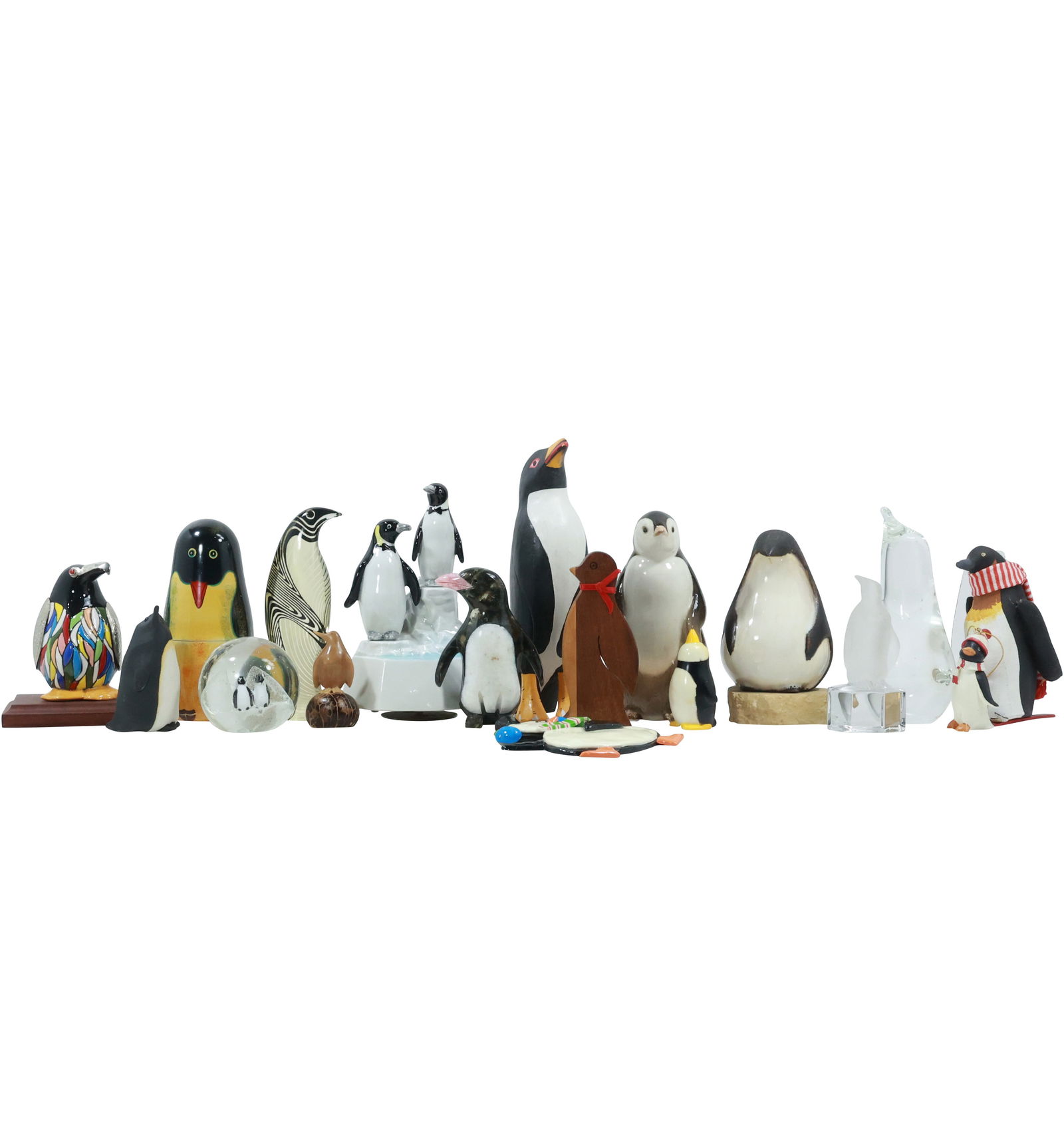 Estate Collection of 18 Assorted PENGUIN Figures, Statues, Music Box - See Pictures (1 of 20)