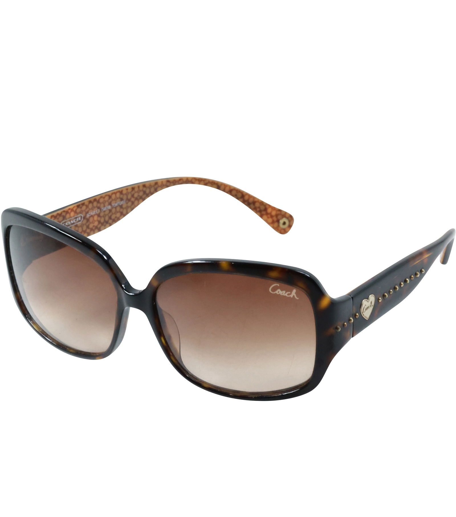 Scarlet COACH Sunglasses with Case (1 of 14)