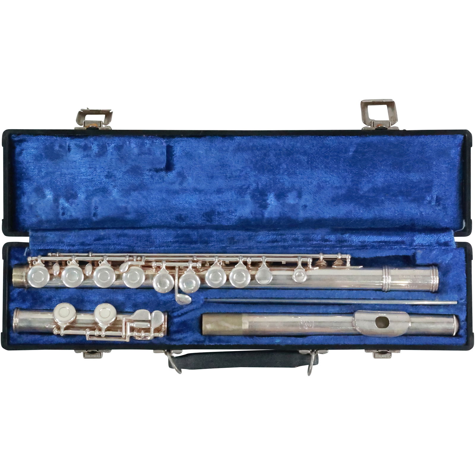 Gemeinhardt M2 Silver Flute with Case, Elkhart Ind. Serial Number D133135 (1 of 20)