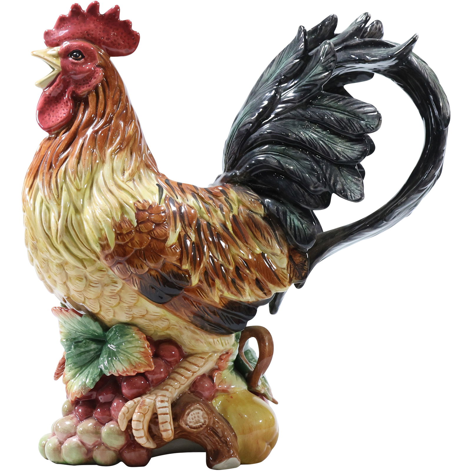 Fitz and Floyd Classics Ceramic Rooster Teapot 12 in. height x 11 in. wide (1 of 12)