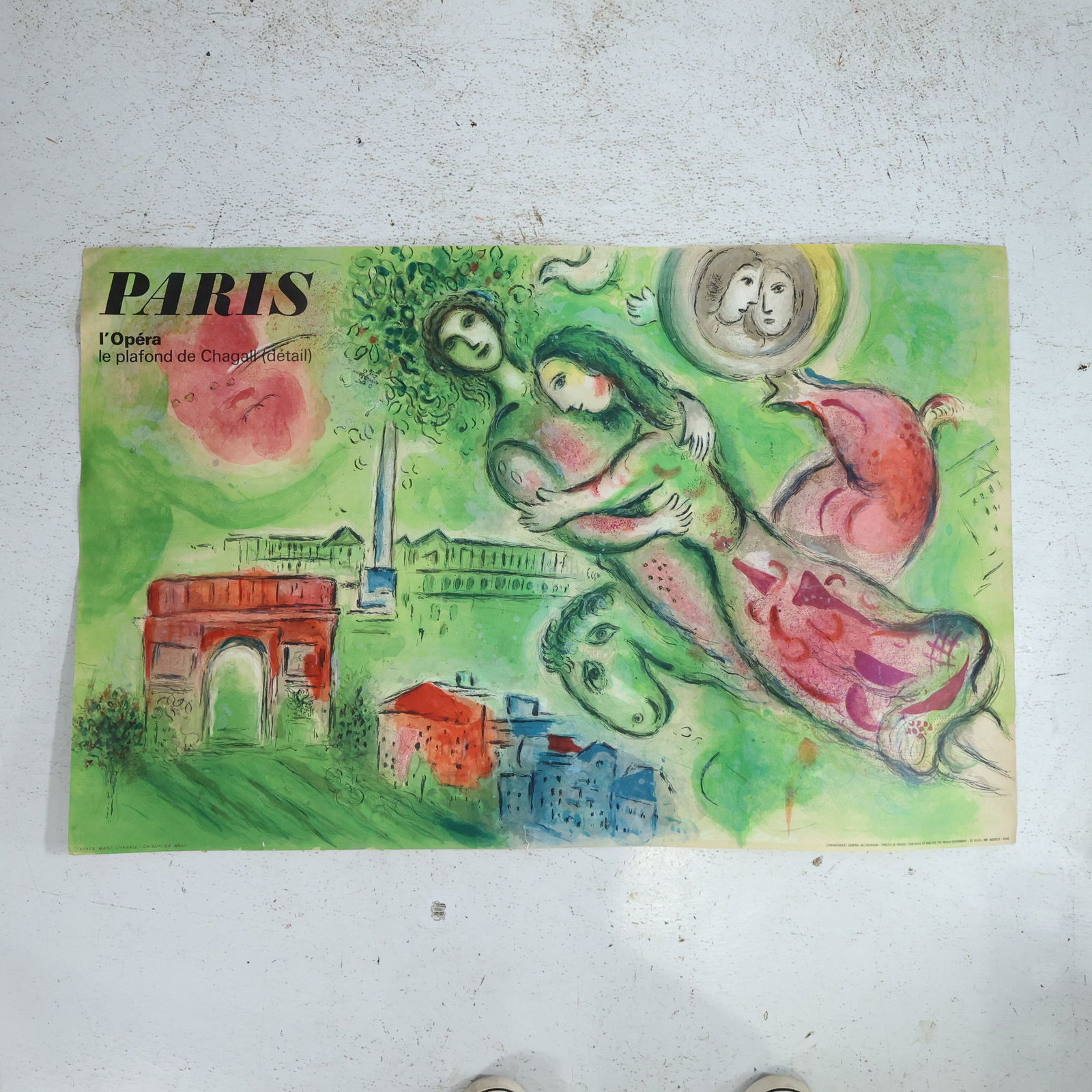 Charles Sorlier after Marc Chagall Romeo and Juliet Paris 42/65 French Poster (1 of 19)
