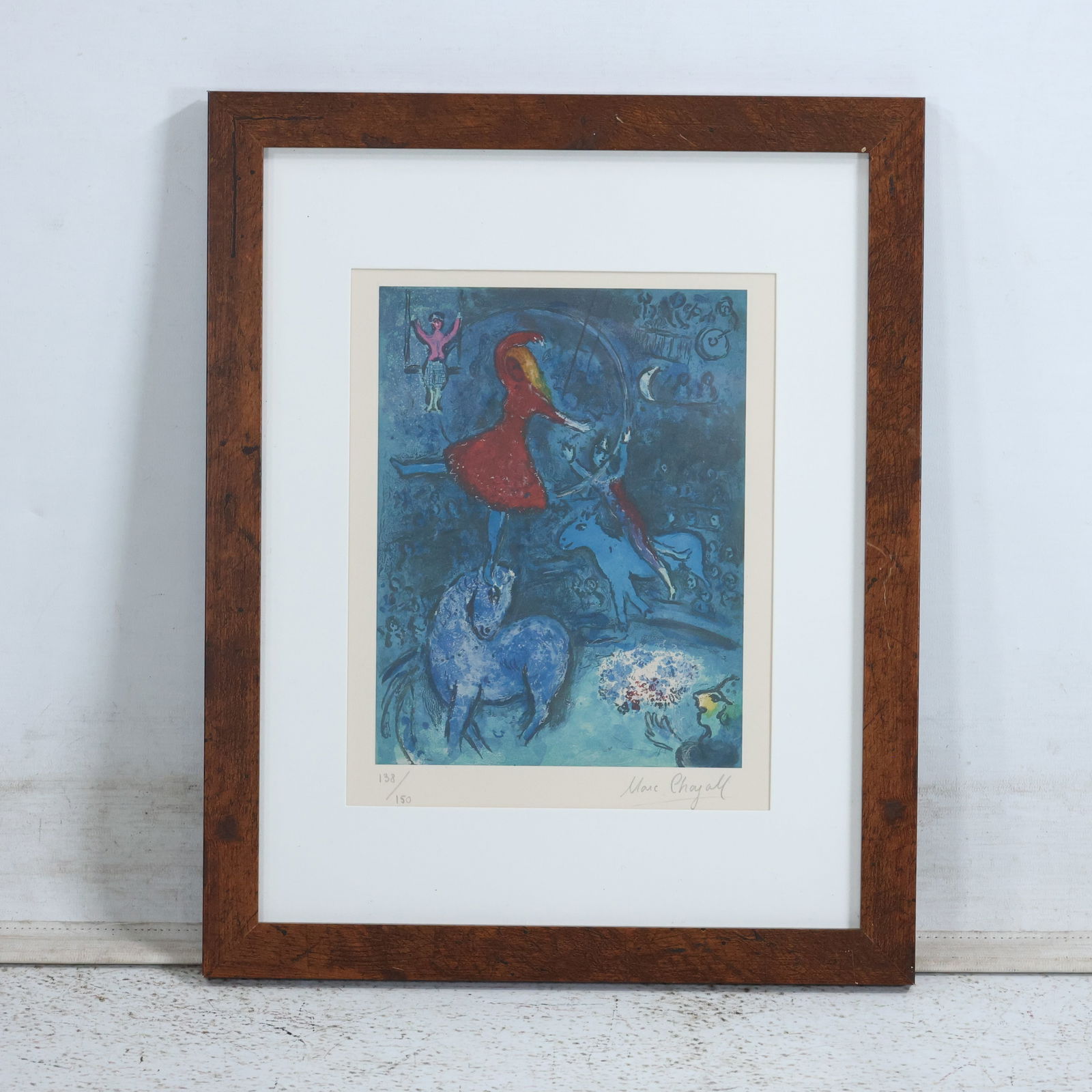 Cirque, Tériade Editeur, Paris, 1967, Marc Chagall, Framed Lithograph #138.150 (1 of 13)