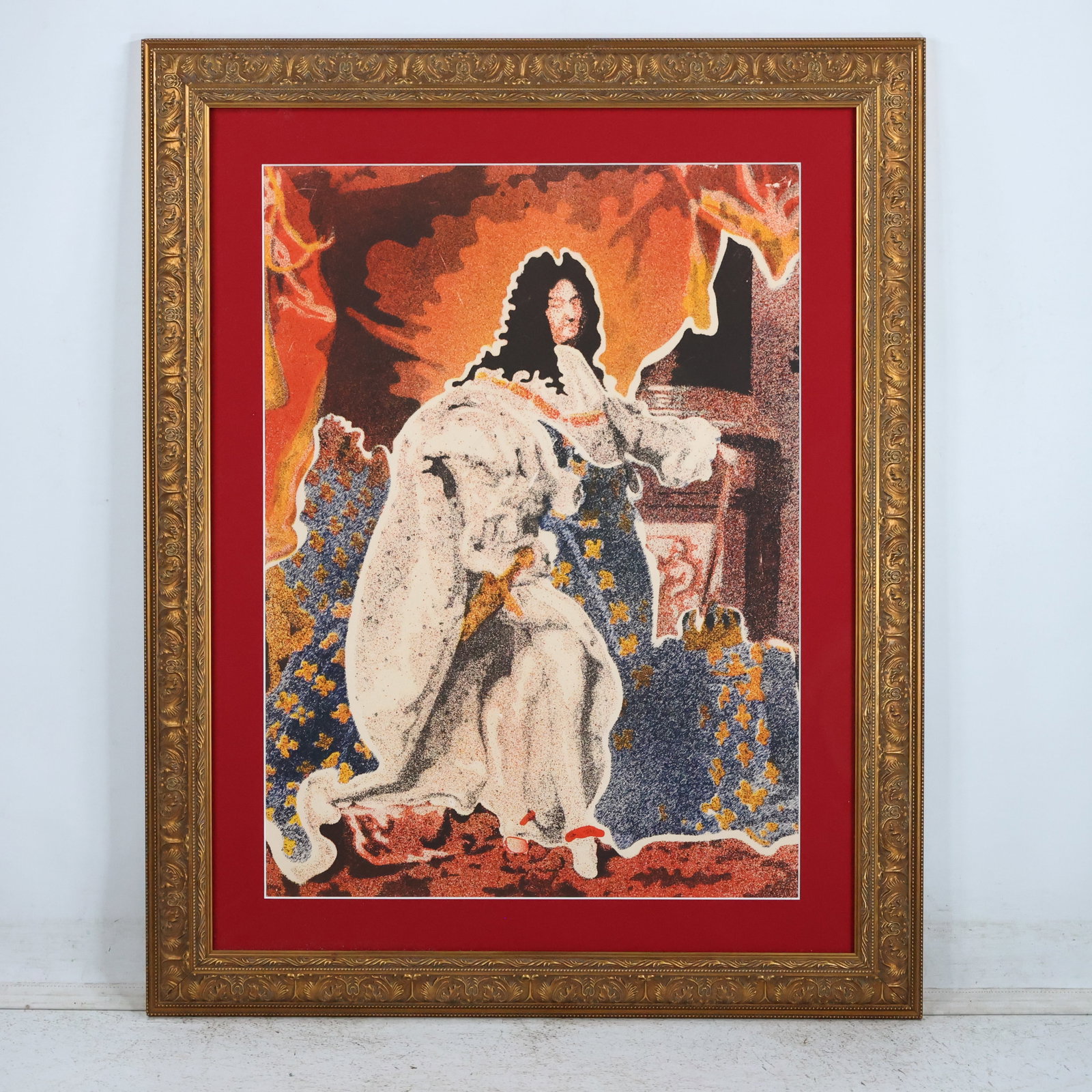 Louis XIV by John Clem Clarke, Color Lithograph Framed (1 of 12)