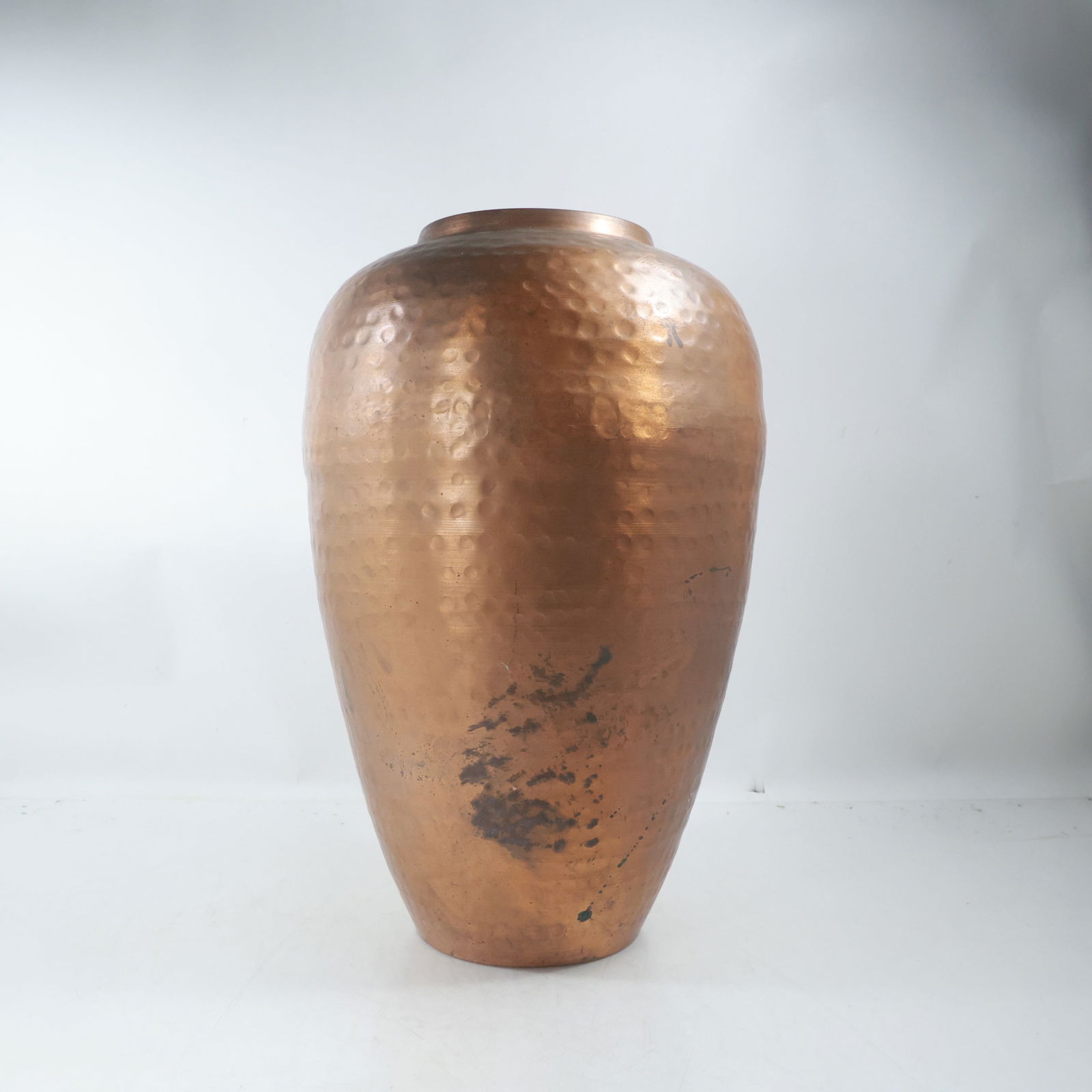 Arts and Crafts Style Hand Hammered Copper Vase 17 inches height x 10.25 in. wide (1 of 19)