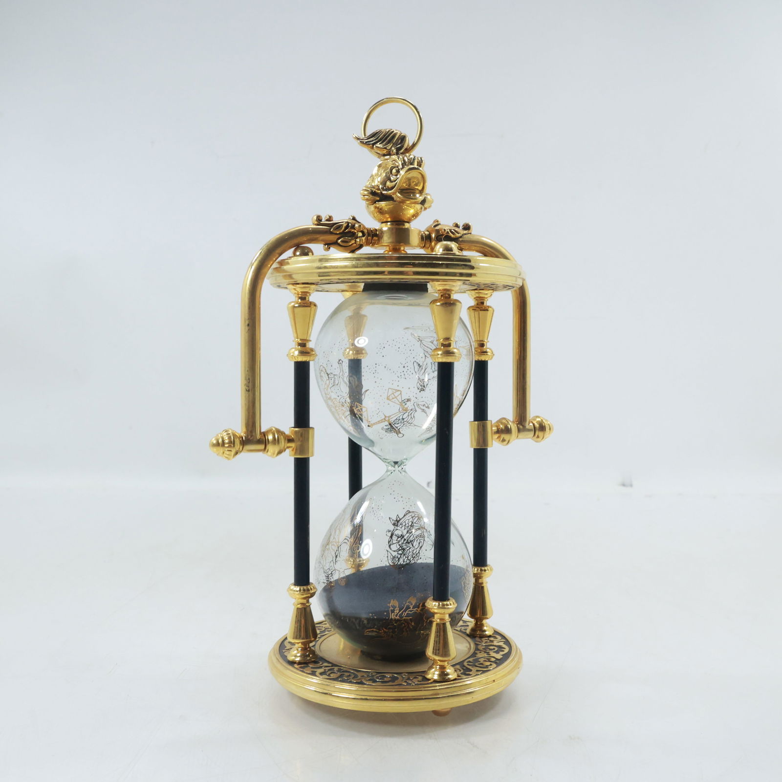 Franklin Mint National Maritime Historical Society Hourglass 9.25 in. height x 6 in.wide (1 of 20)