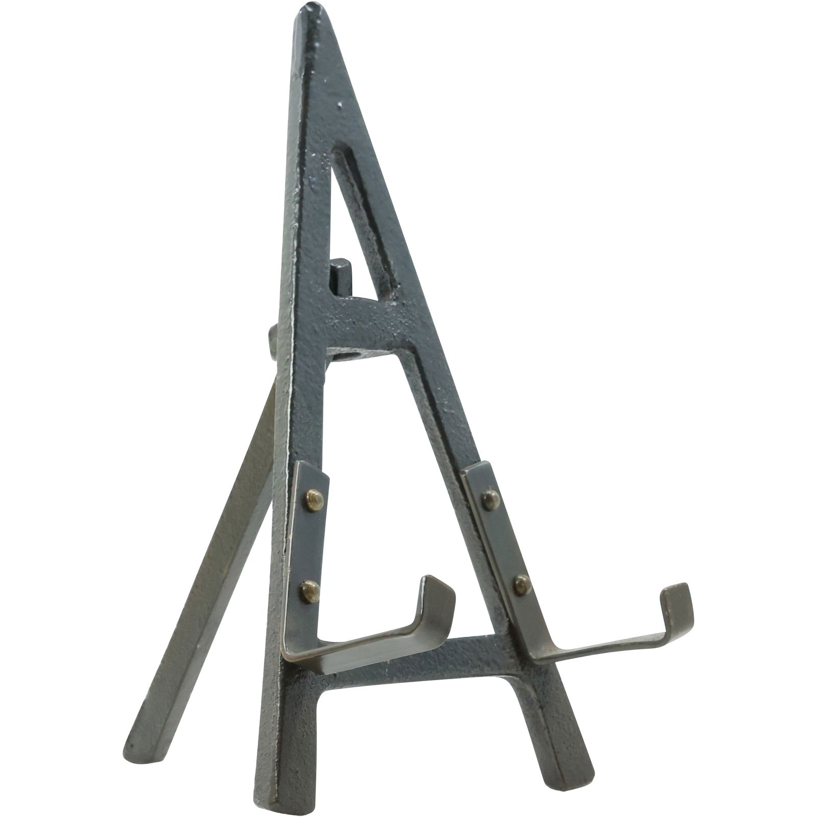 Cast Iron Arts and Crafts Table Top Picture Easel 8.5 in. height (1 of 10)