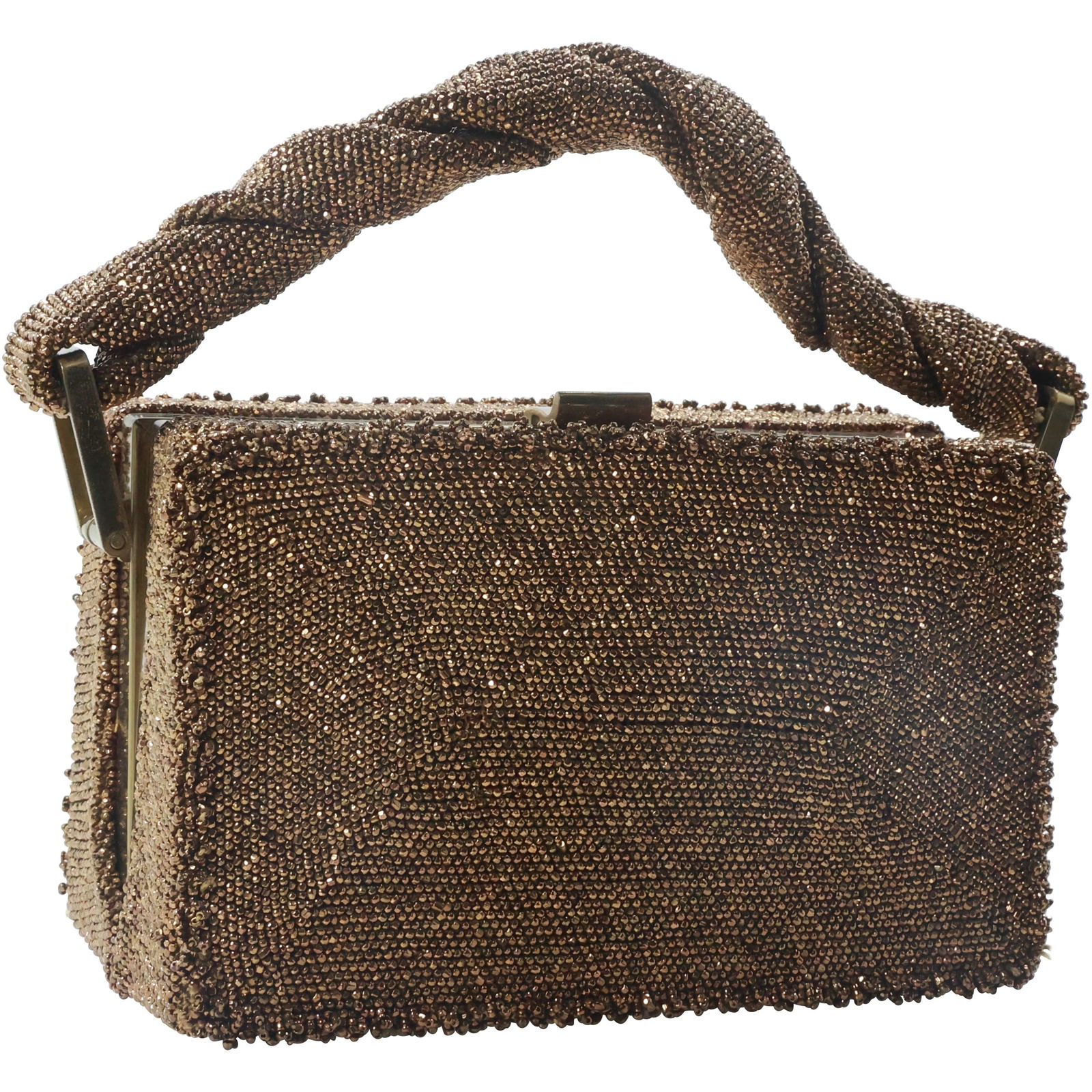 Vintage 1940s /50s  Beaded Small Handbag Purse (1 of 11)