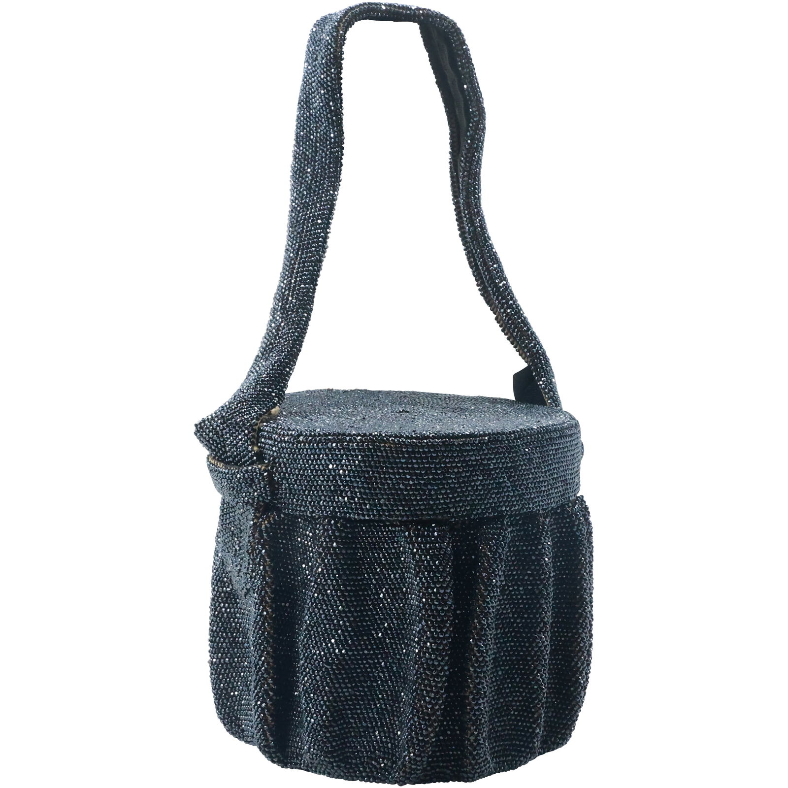 Vintage Beaded Round Small Purse (1 of 16)