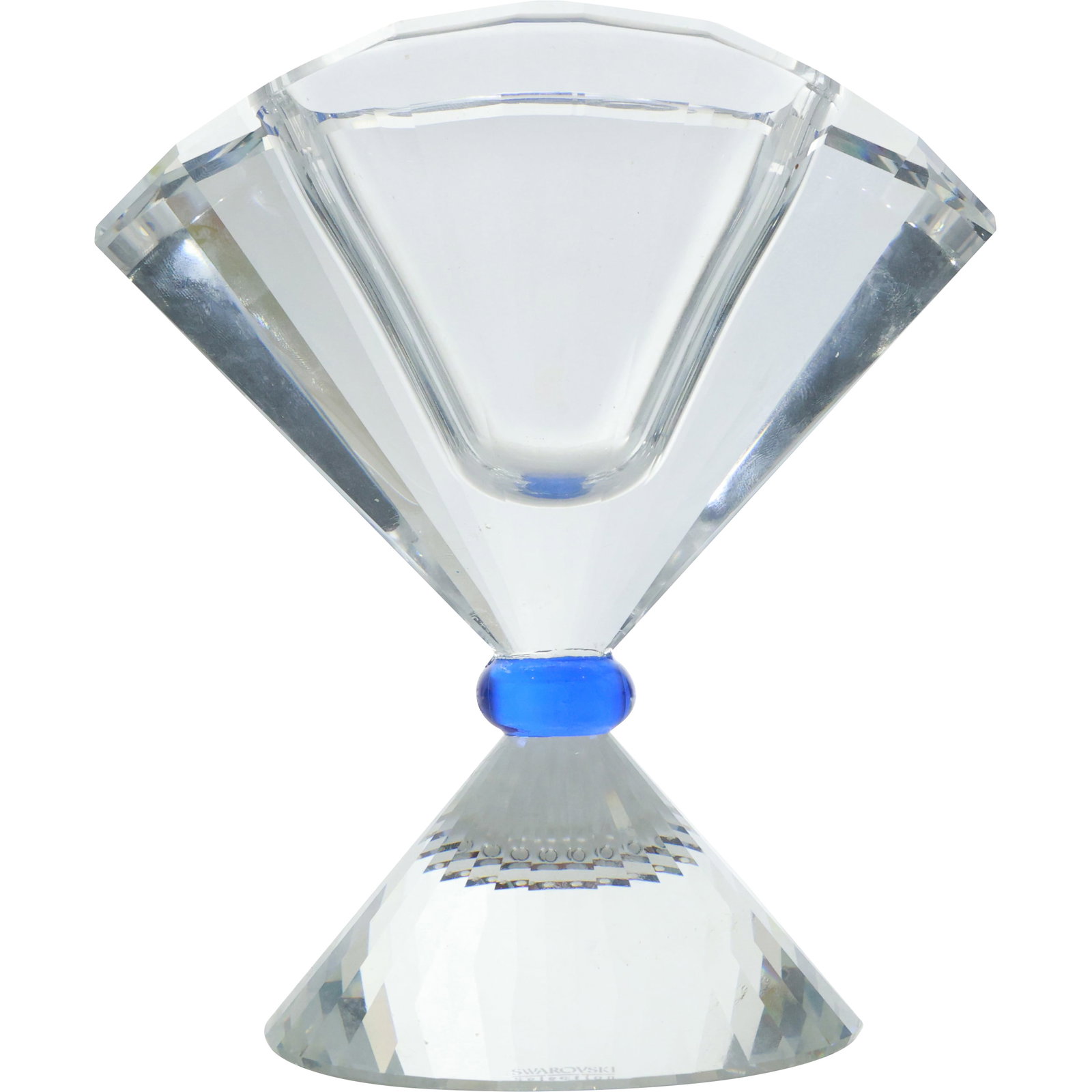 Swarovski Crystal Glass Vase, Petit, Faceted, Signed Swarovski Selection (1 of 16)