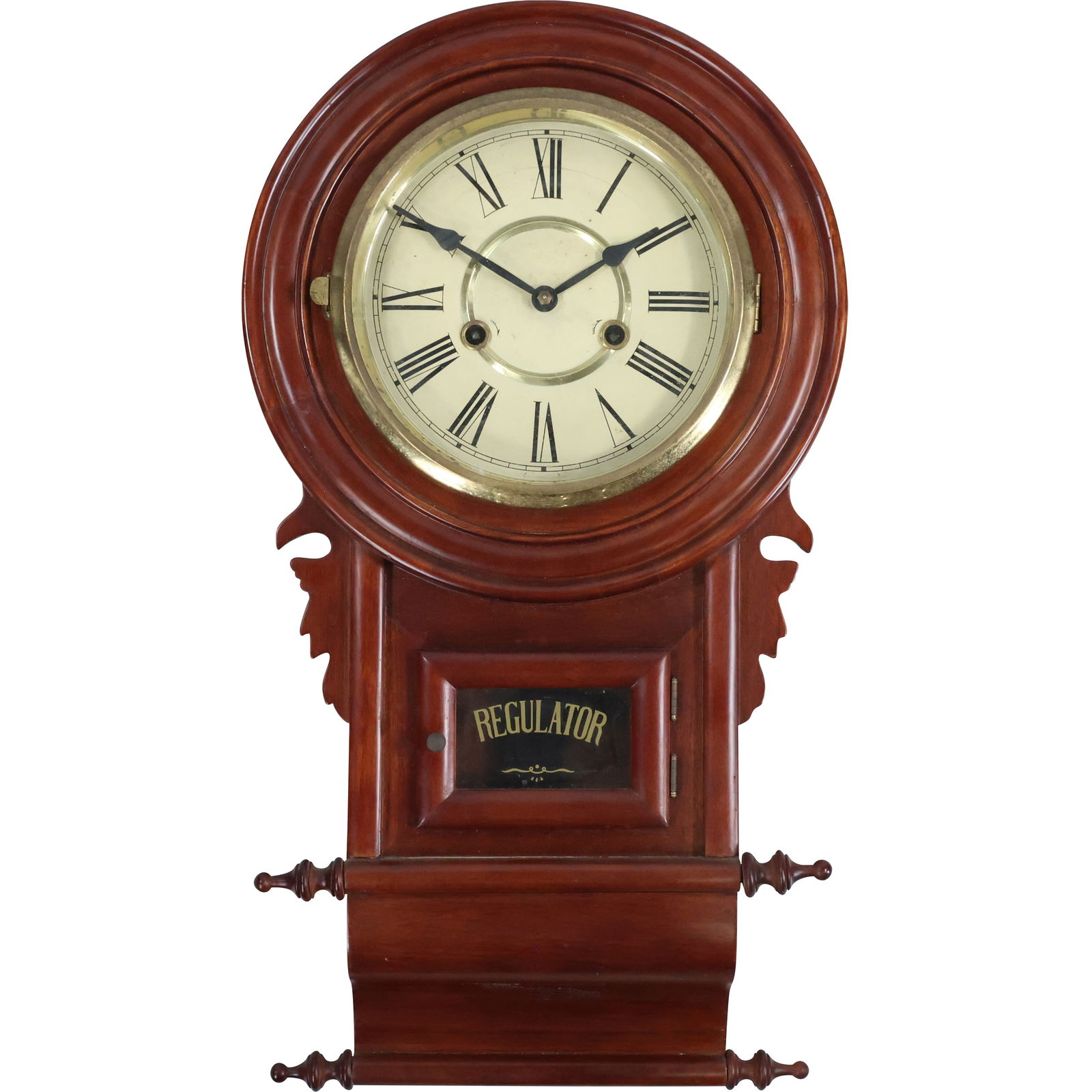 Contemporary Regulator Wall Clock, 23 in. x 12.5 in. (1 of 9)
